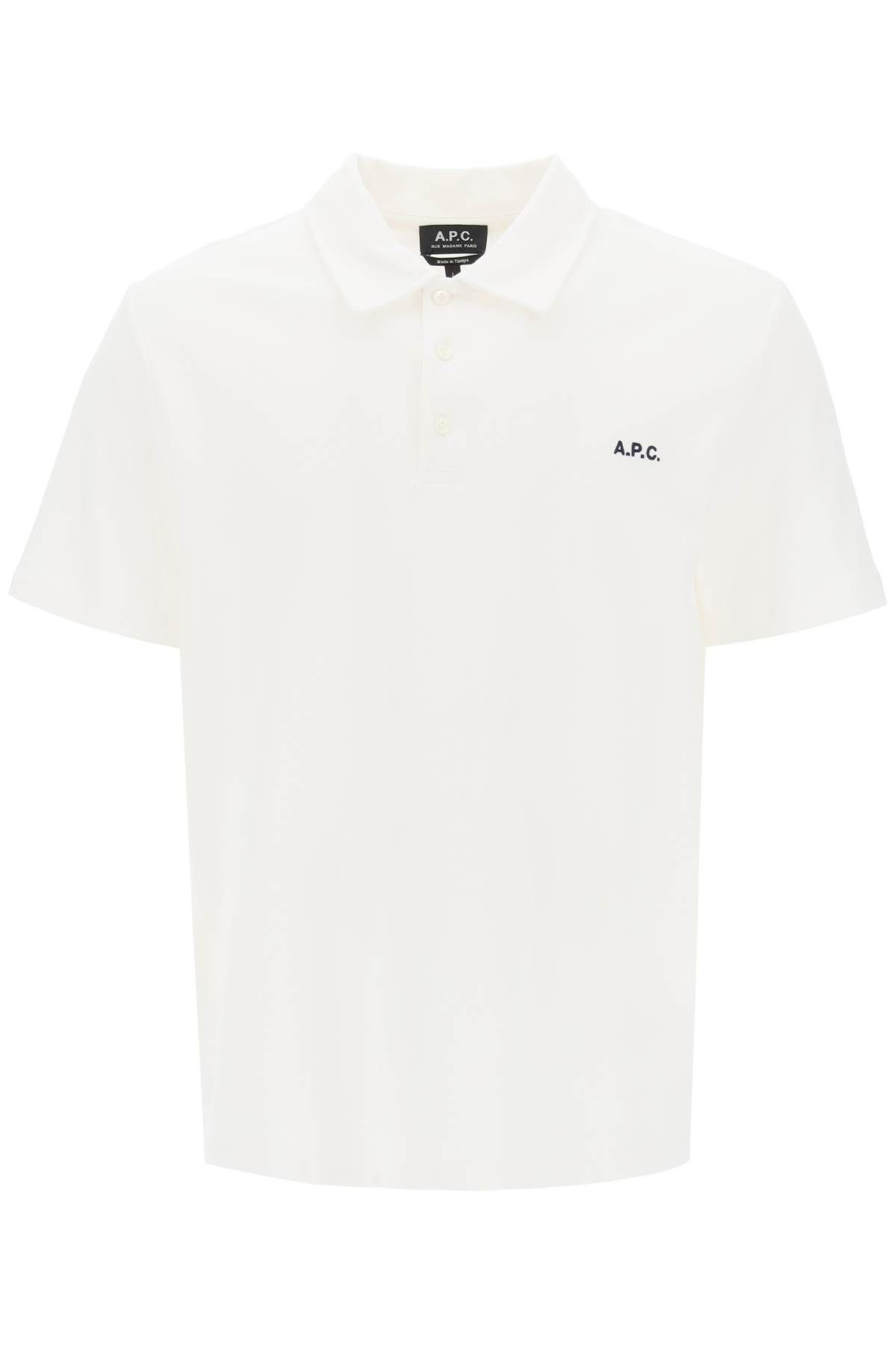 A.P.C. A. P.C. carter polo shirt with logo embroidery