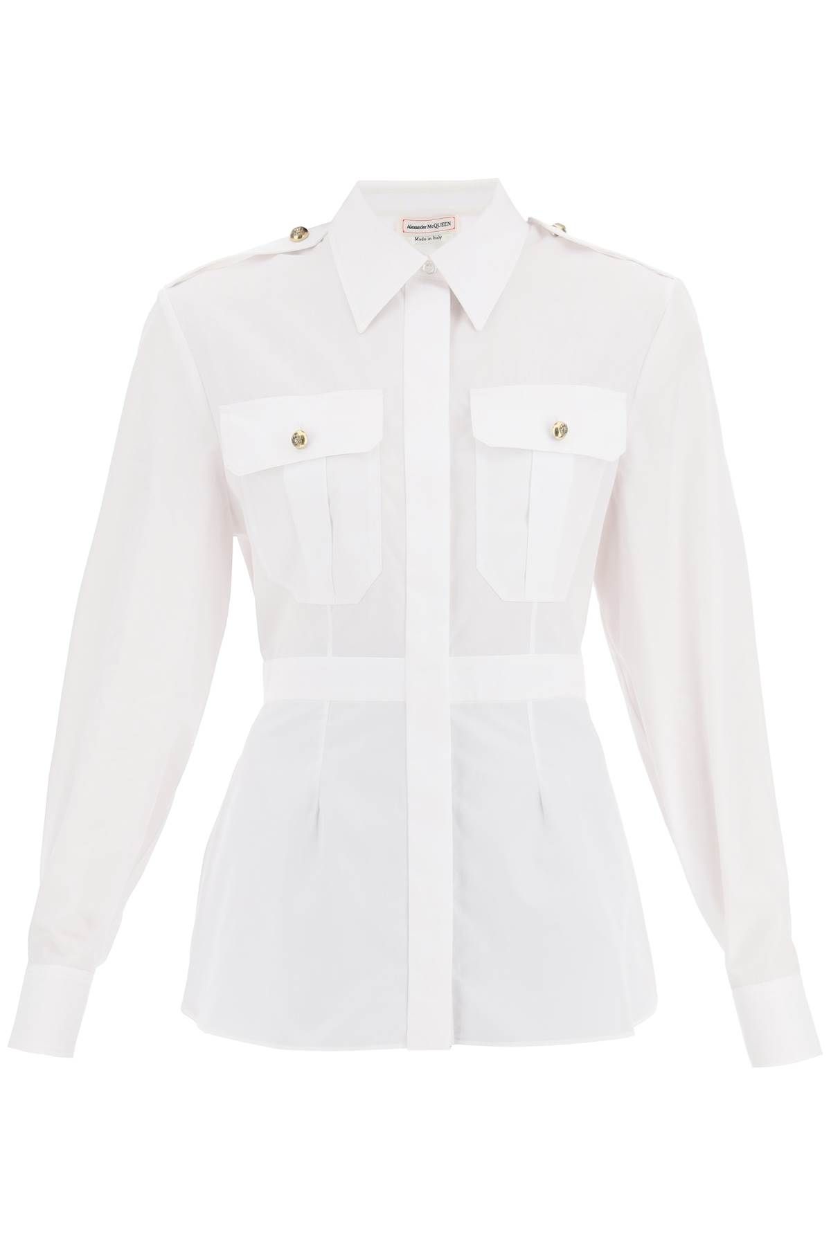 Alexander McQueen ALEXANDER MCQUEEN poplin shirt