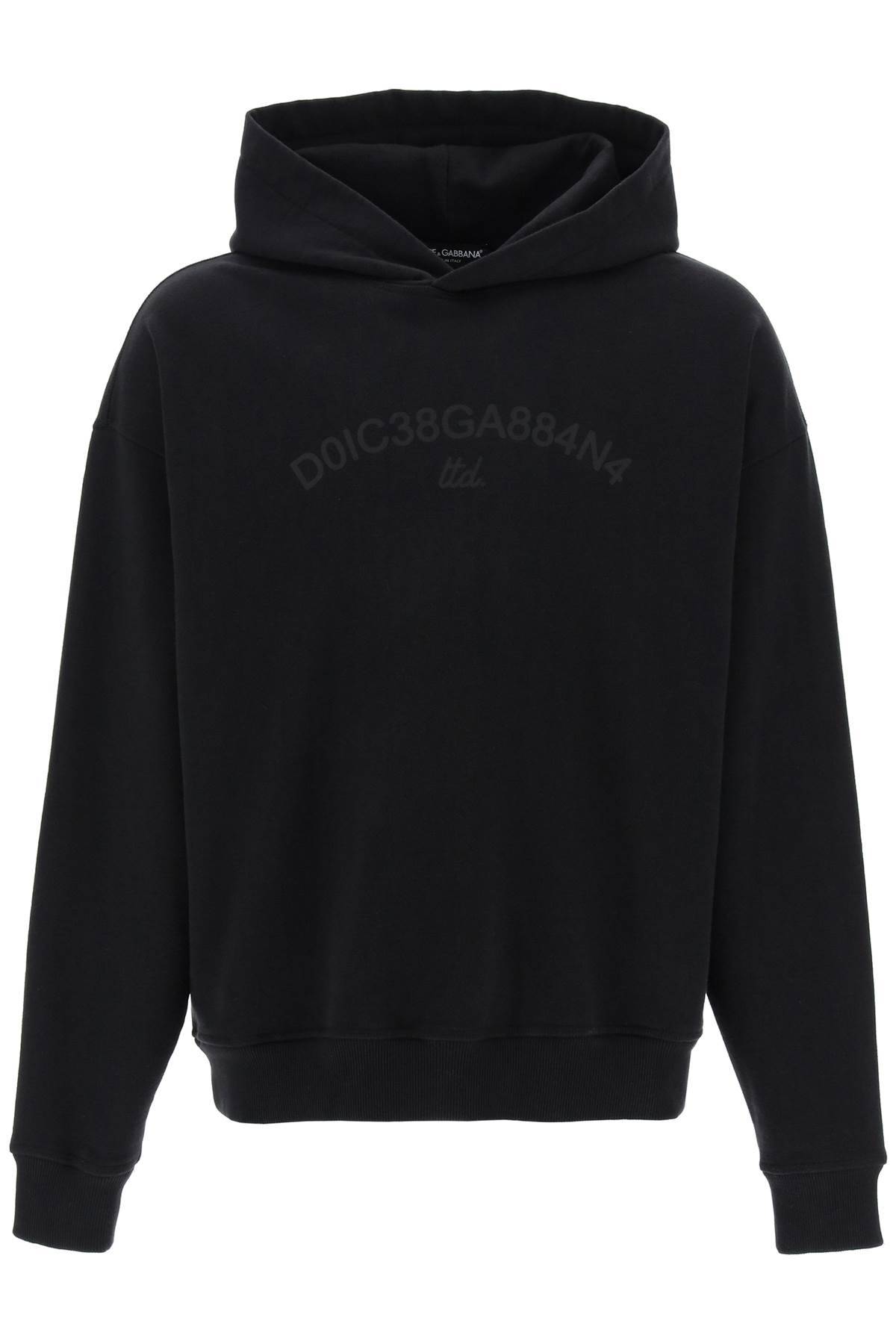 Dolce & Gabbana DOLCE & GABBANA hooded sweatshirt with logo print