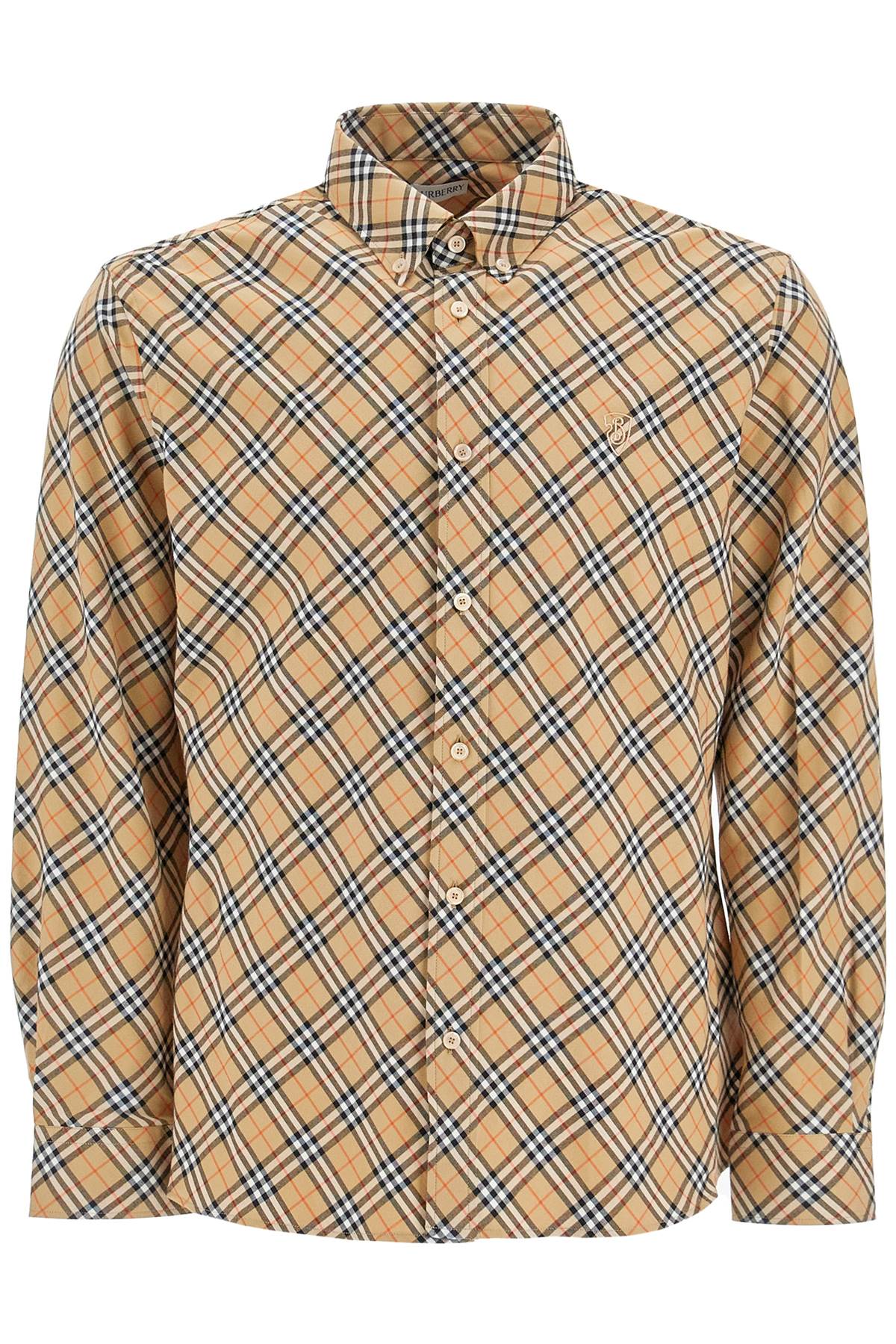 Burberry BURBERRY ered cotton shirt