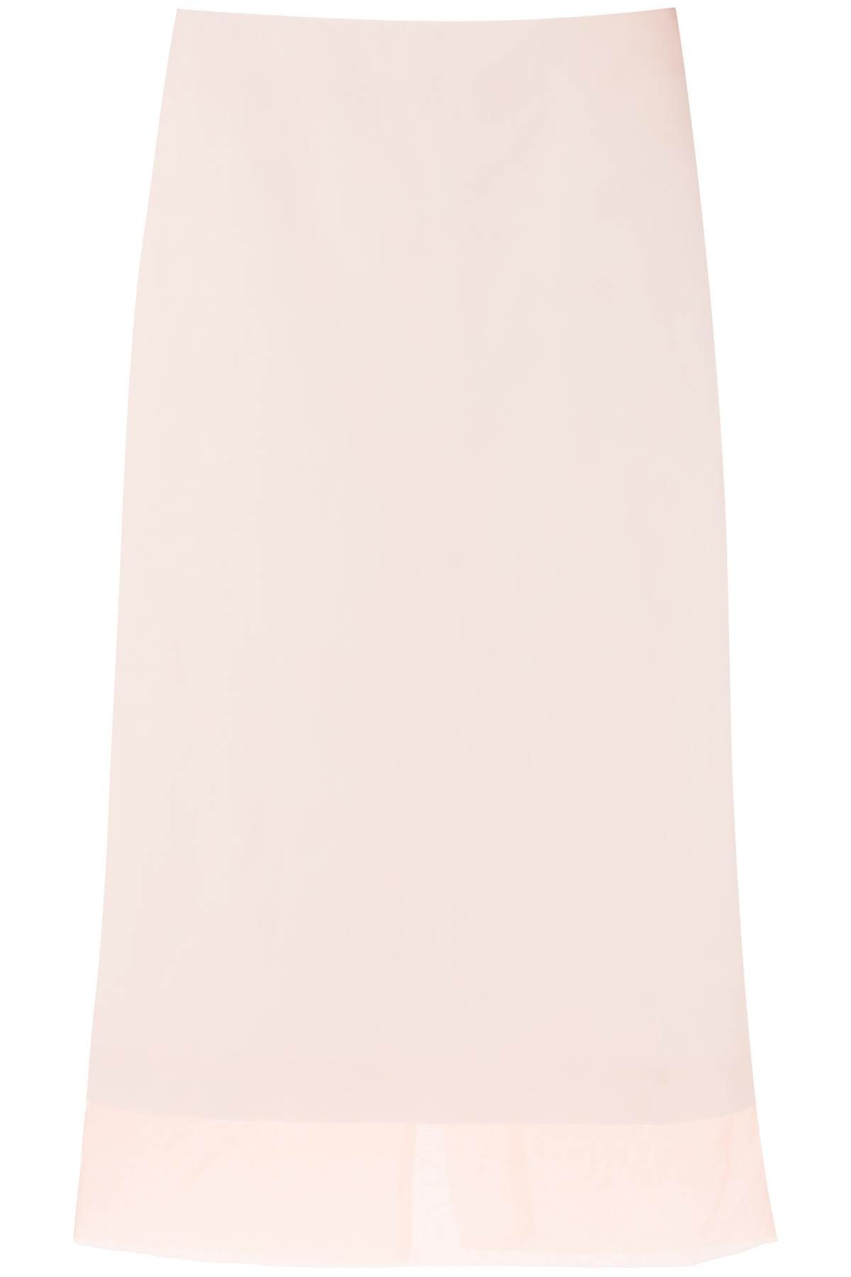 Sportmax SPORTMAX "double-layered organza skirt with