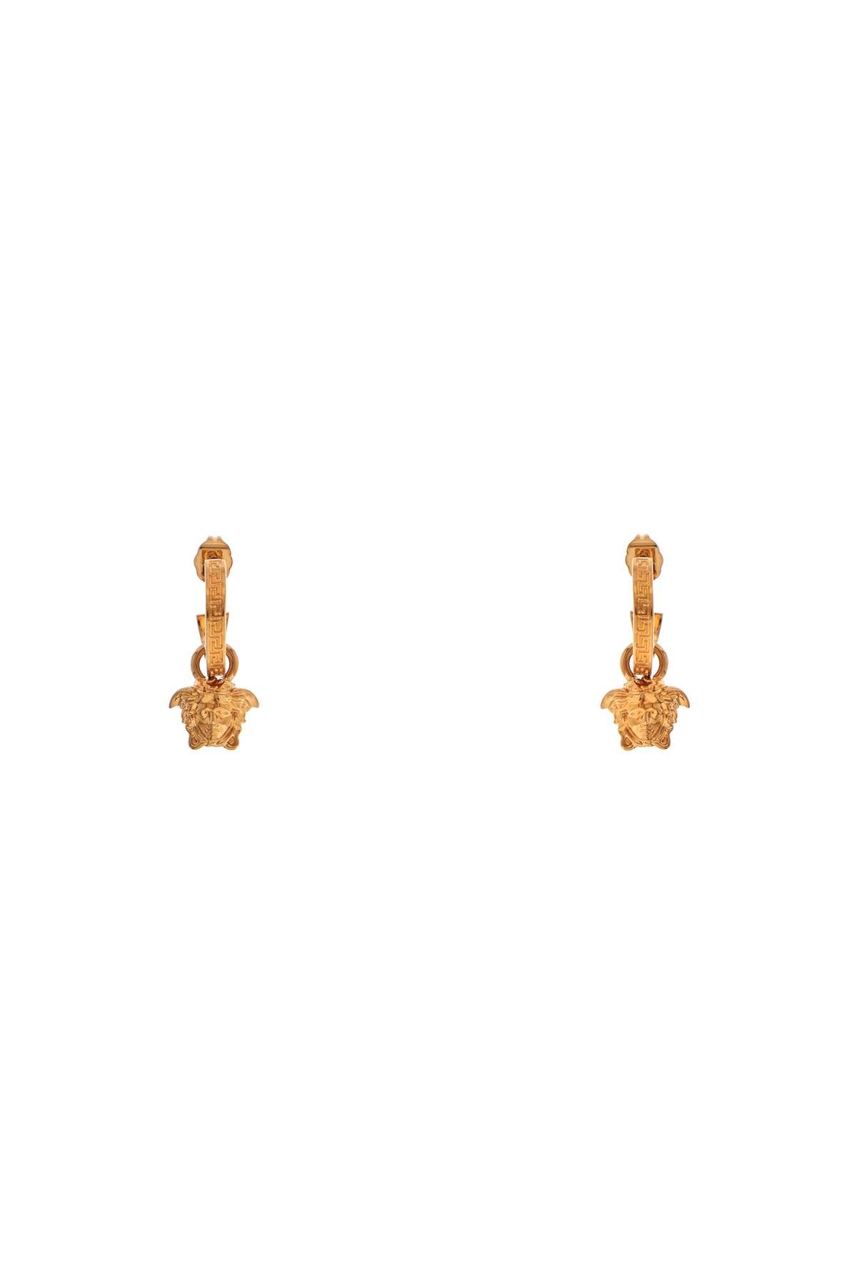 Versace VERSACE "medusa greek circle earrings"