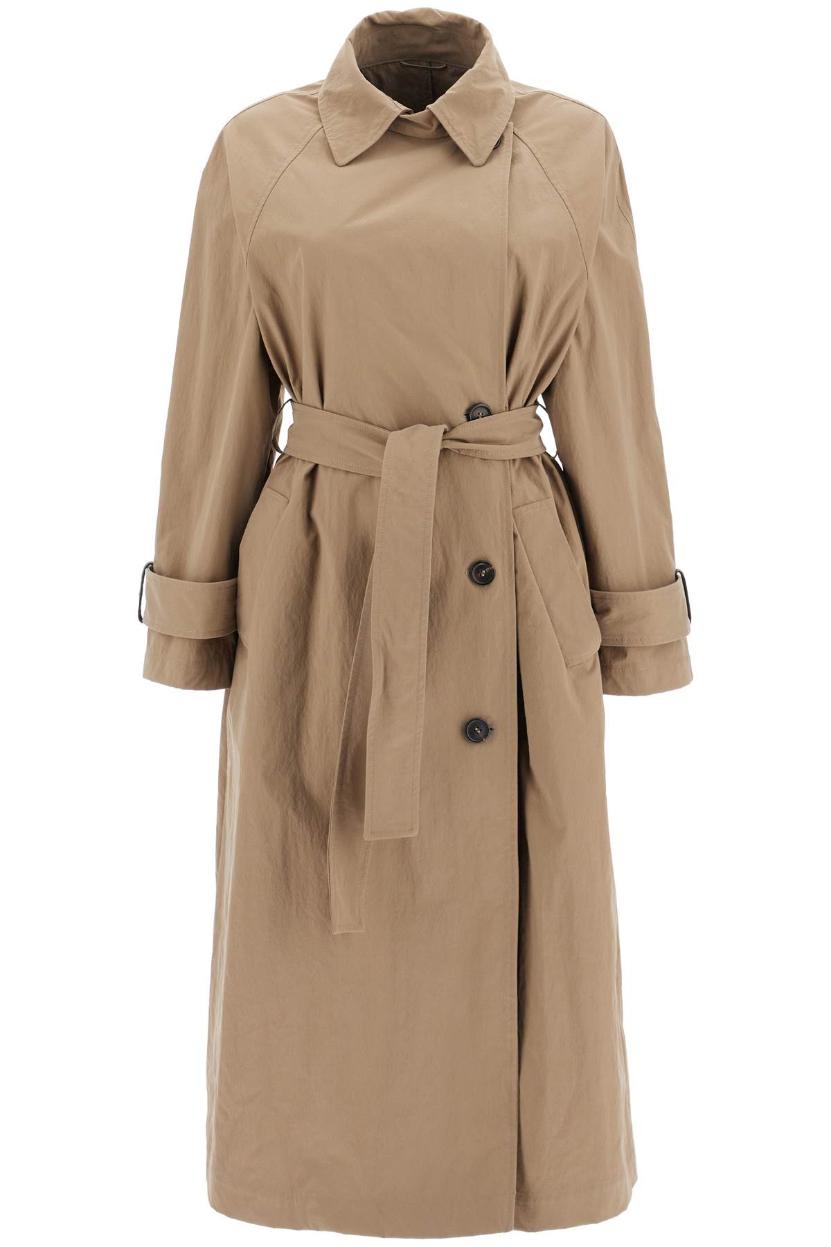 Brunello Cucinelli BRUNELLO CUCINELLI 'trench coat with shiny cuff details