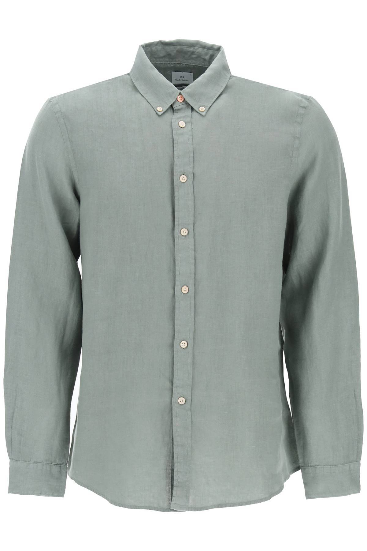 Ps Paul Smith PS PAUL SMITH linen button-down shirt for