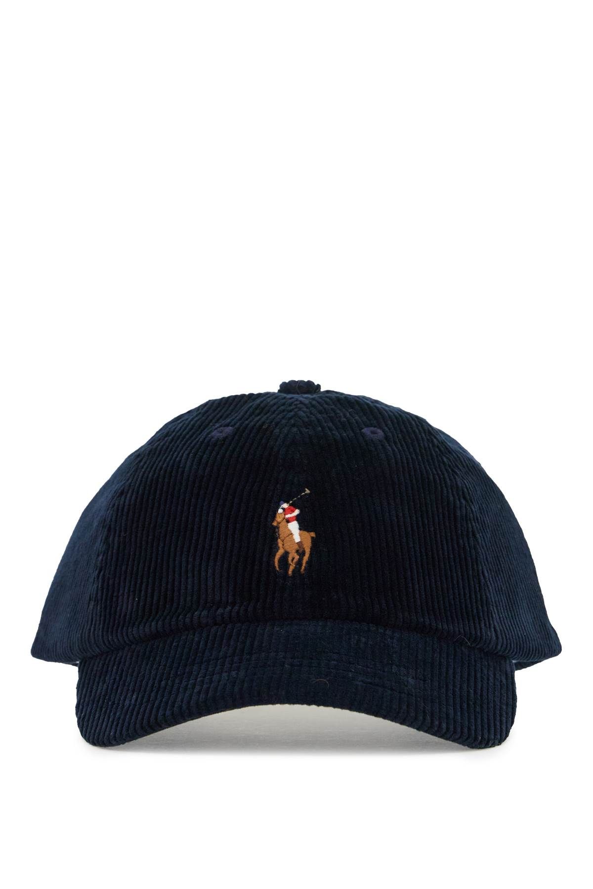 Polo Ralph Lauren POLO RALPH LAUREN velvet ribbed baseball cap with nine