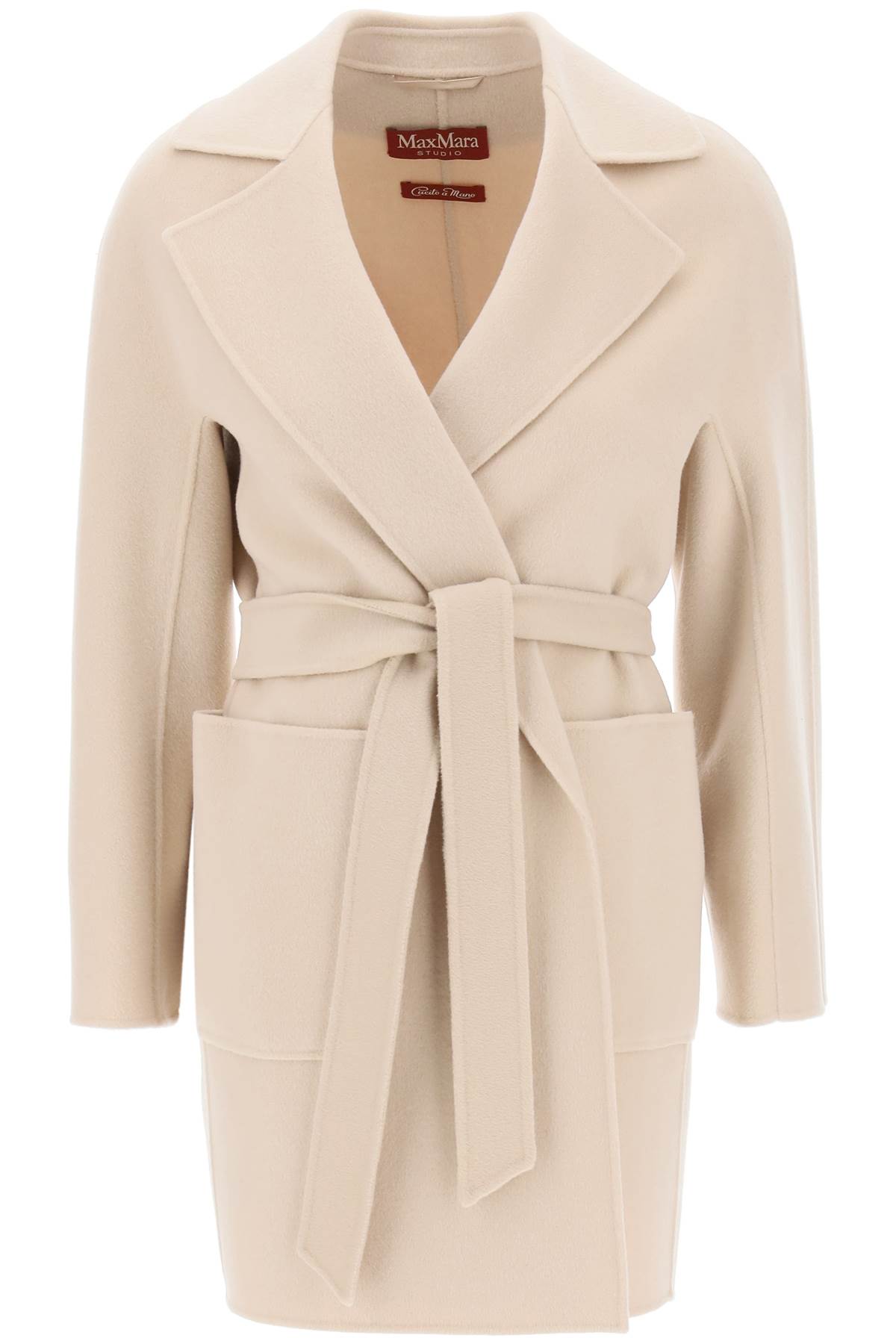 MAX MARA STUDIO MAX MARA STUDIO "canary wool and cashmere coat