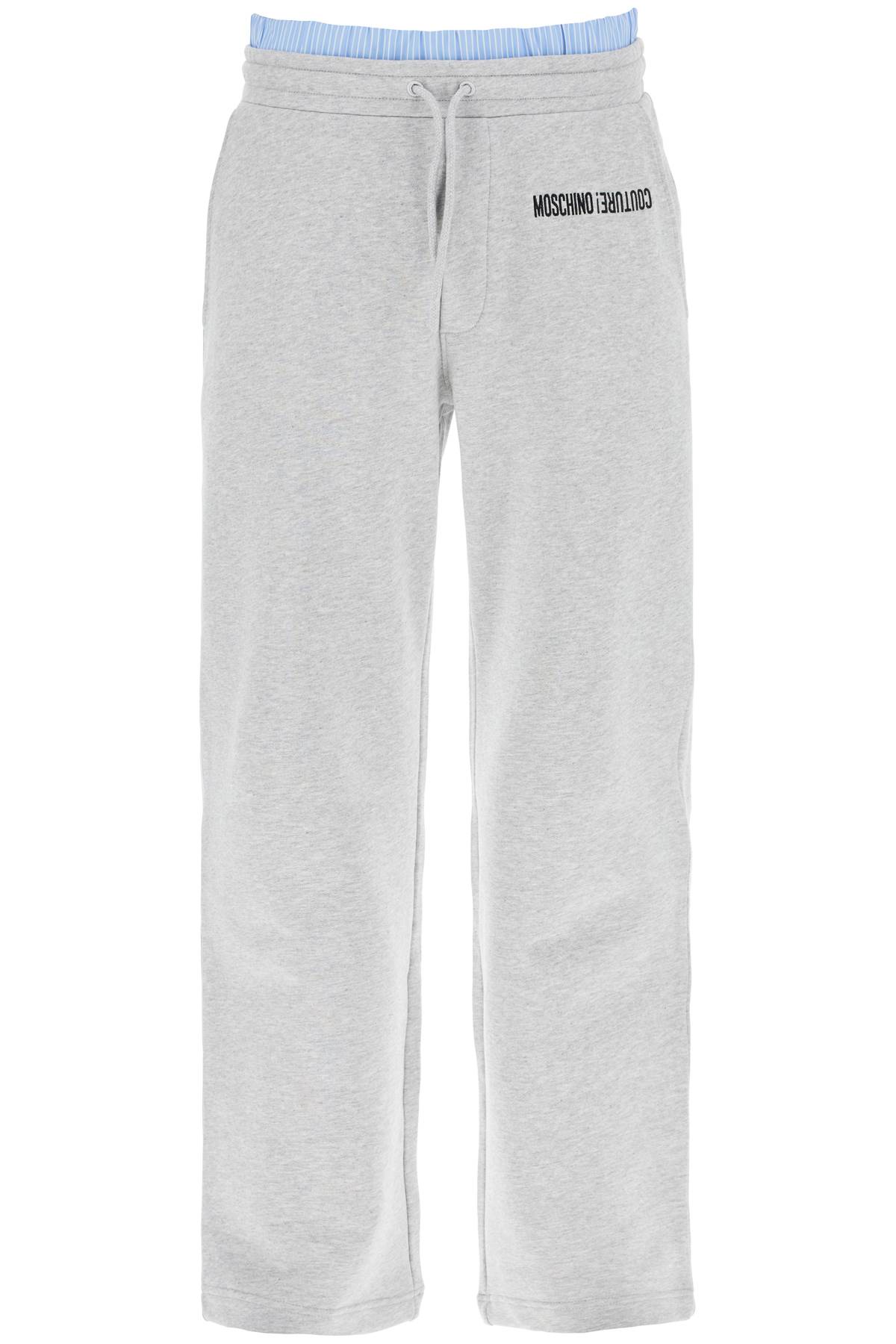 Moschino MOSCHINO jogger pants with boxer insert