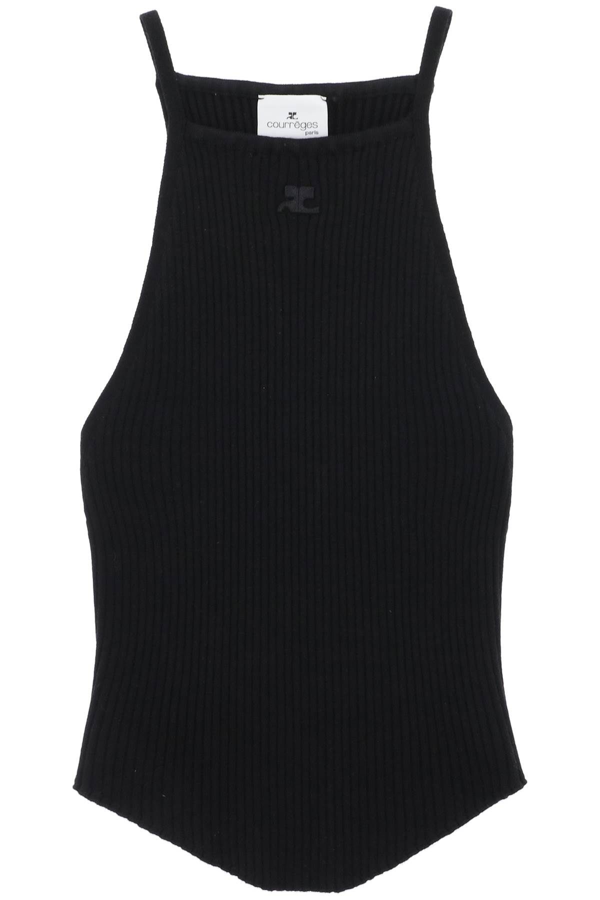 Courrèges COURREGES "ribbed knit holistic top