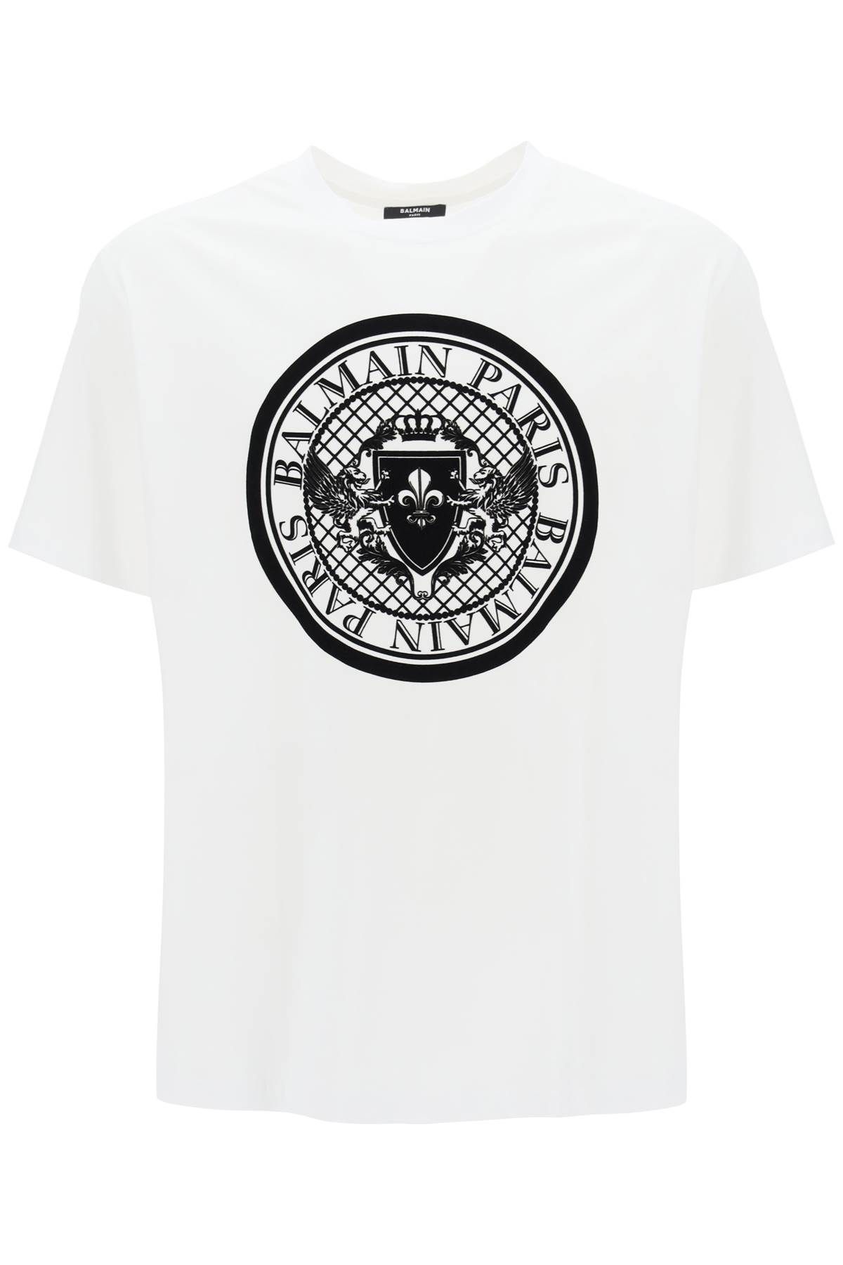 Balmain BALMAIN t-shirt with flocked coin print