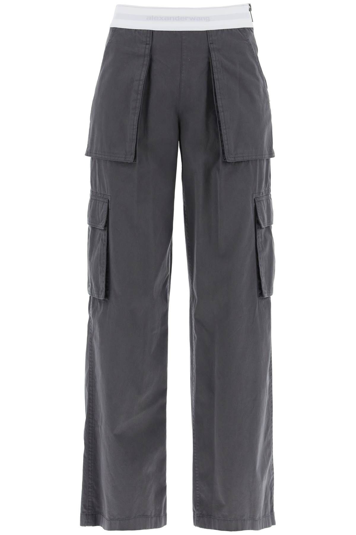 Alexander Wang ALEXANDER WANG rave cargo pants with elastic waistband