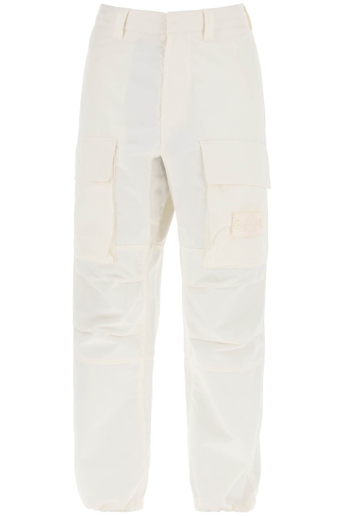 Stone Island STONE ISLAND organic cotton ghost piece cargo pants.