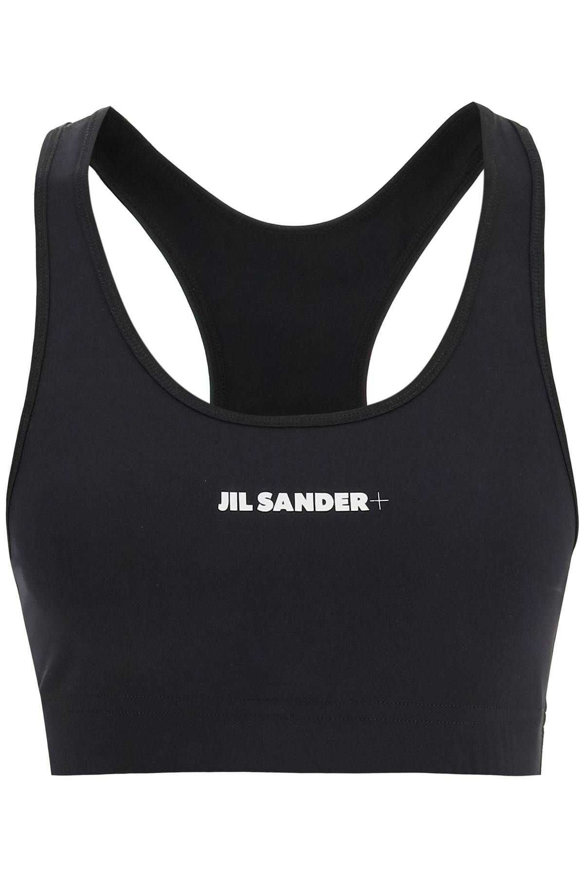 Jil Sander JIL SANDER logo sports bra