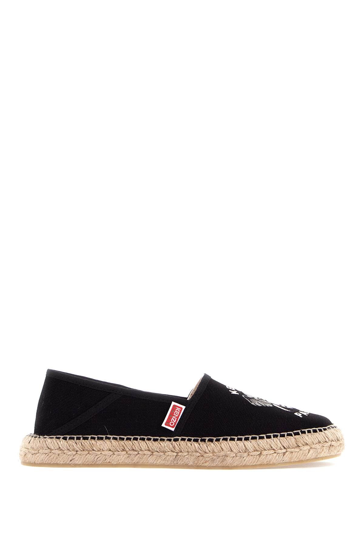 Kenzo KENZO canvas espadrilles with logo embroidery