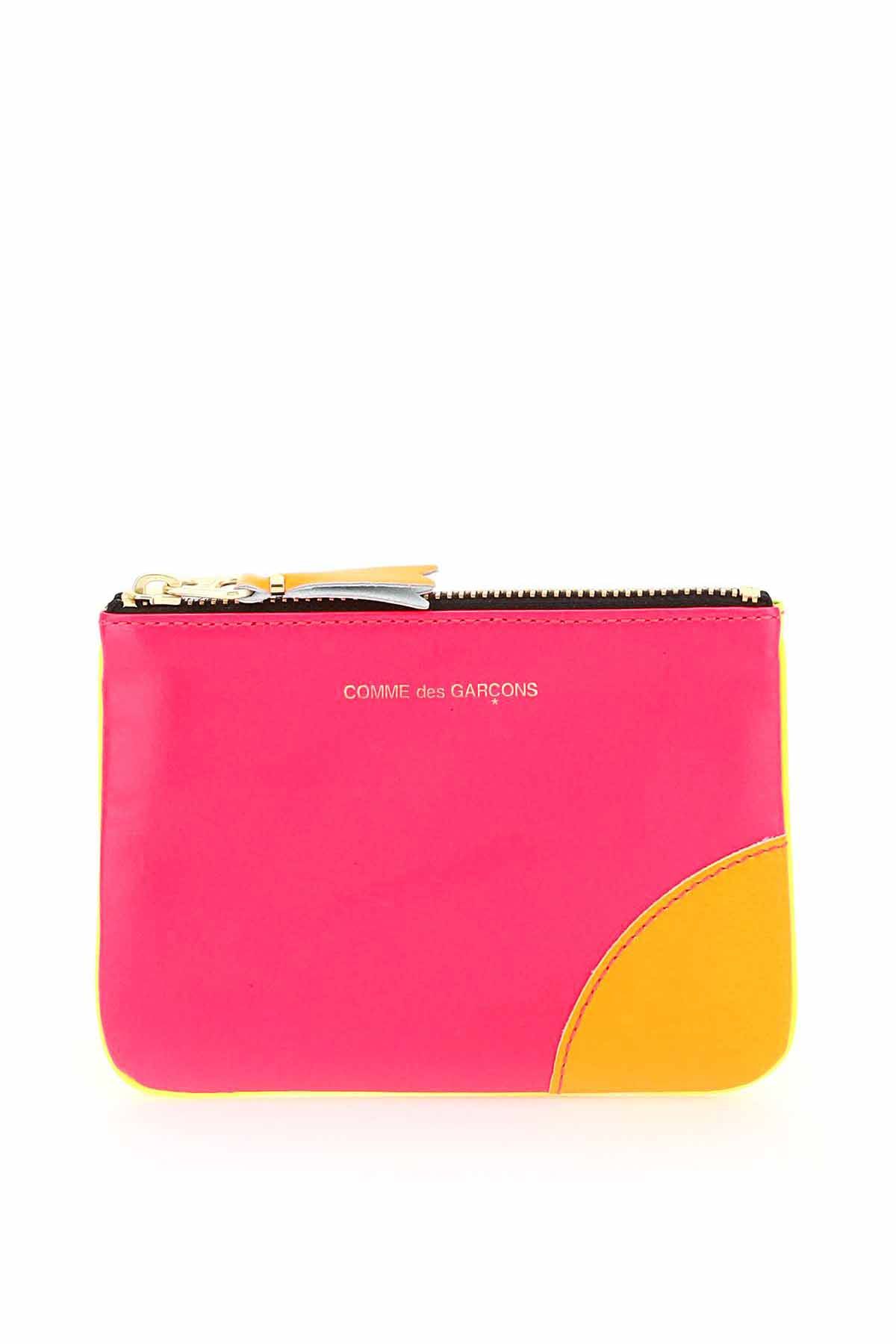 COMME DES GARCONS WALLET COMME DES GARCONS WALLET fluo mini pouch