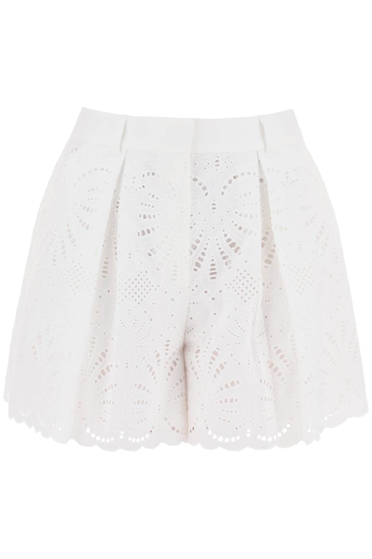  SELF PORTRAIT lace sangallo shorts for