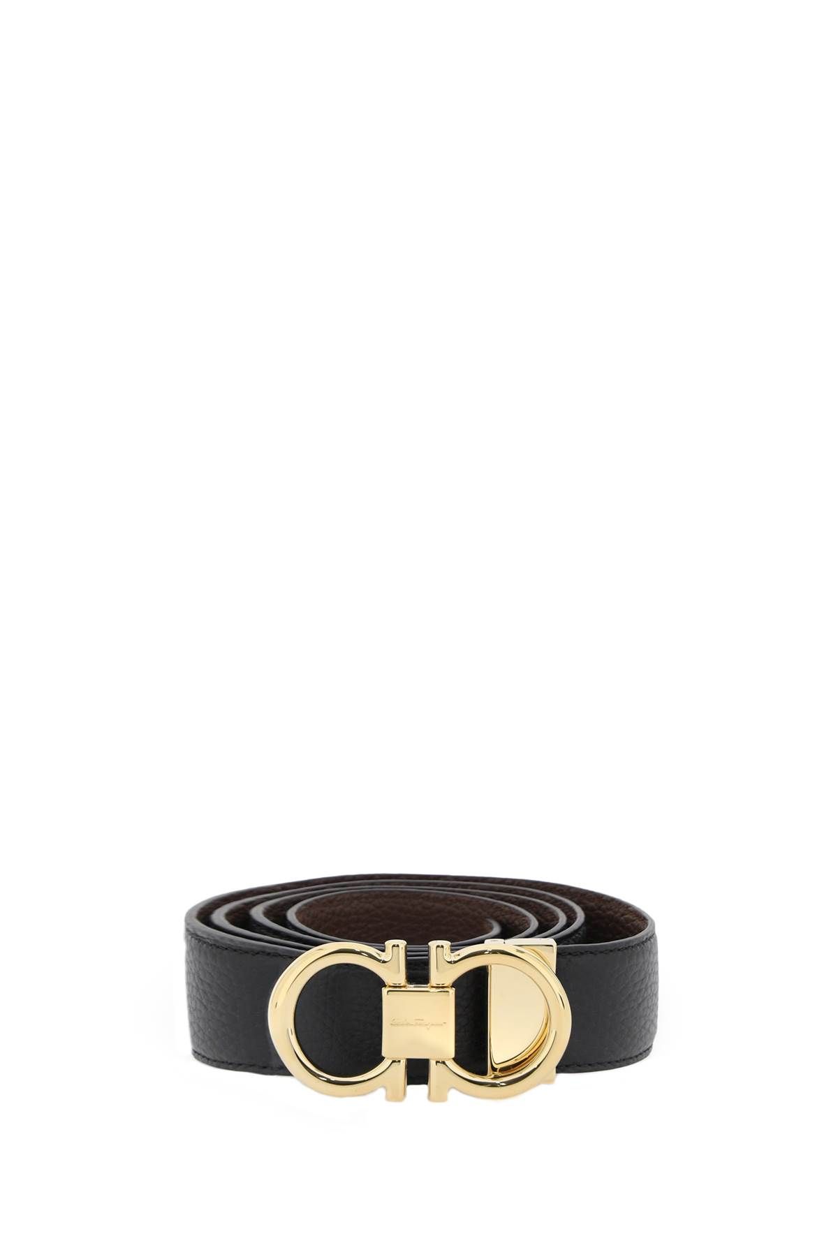 Ferragamo FERRAGAMO reversible gancini buckle belt