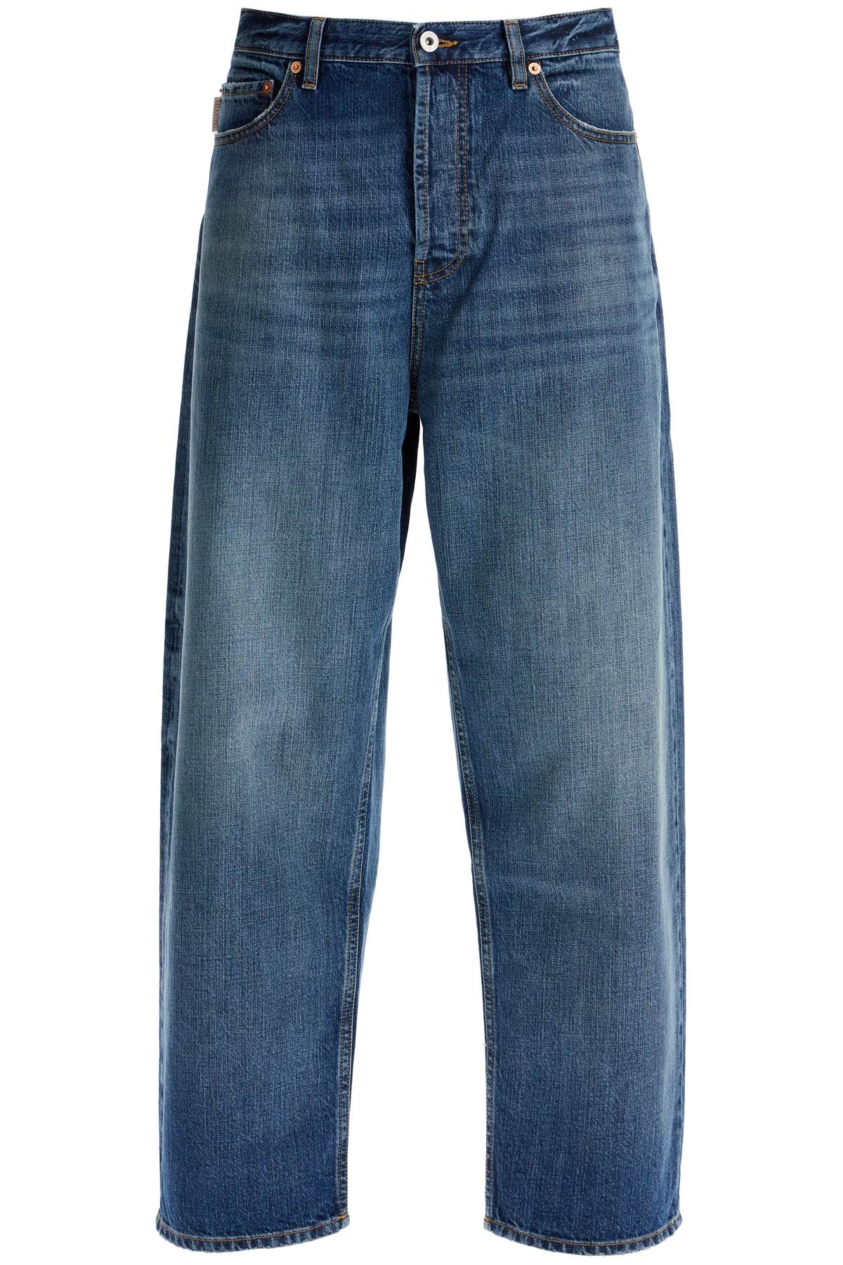 VALENTINO GARAVANI VALENTINO GARAVANI wide-legged cropped jeans with a relaxed