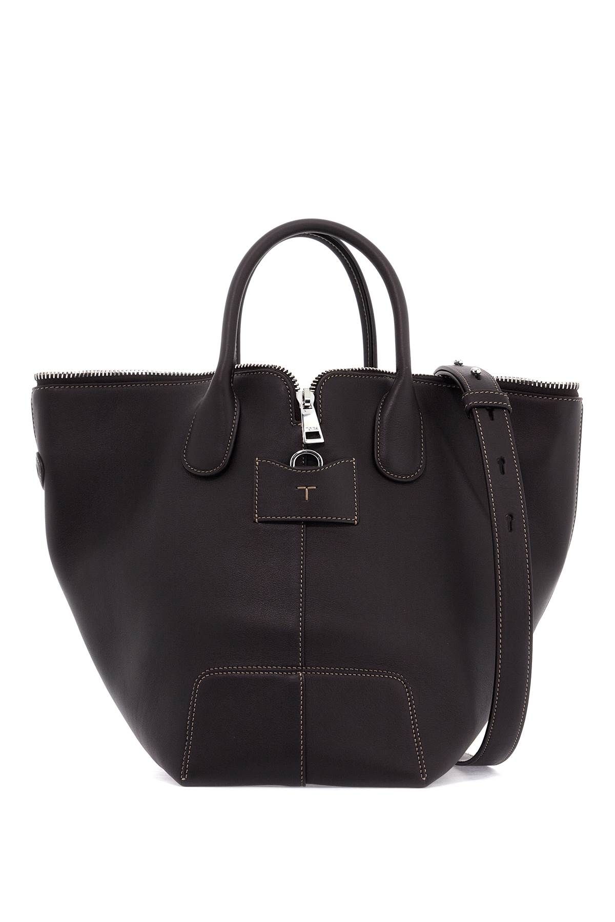 Tod's TOD'S leather medium-sized swing bag for women