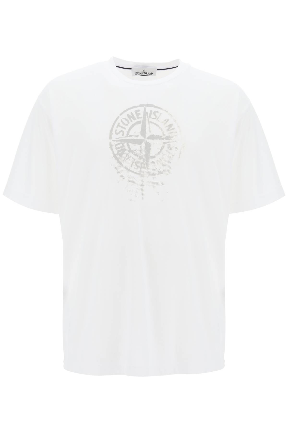 Stone Island STONE ISLAND t-shirt with reflective print