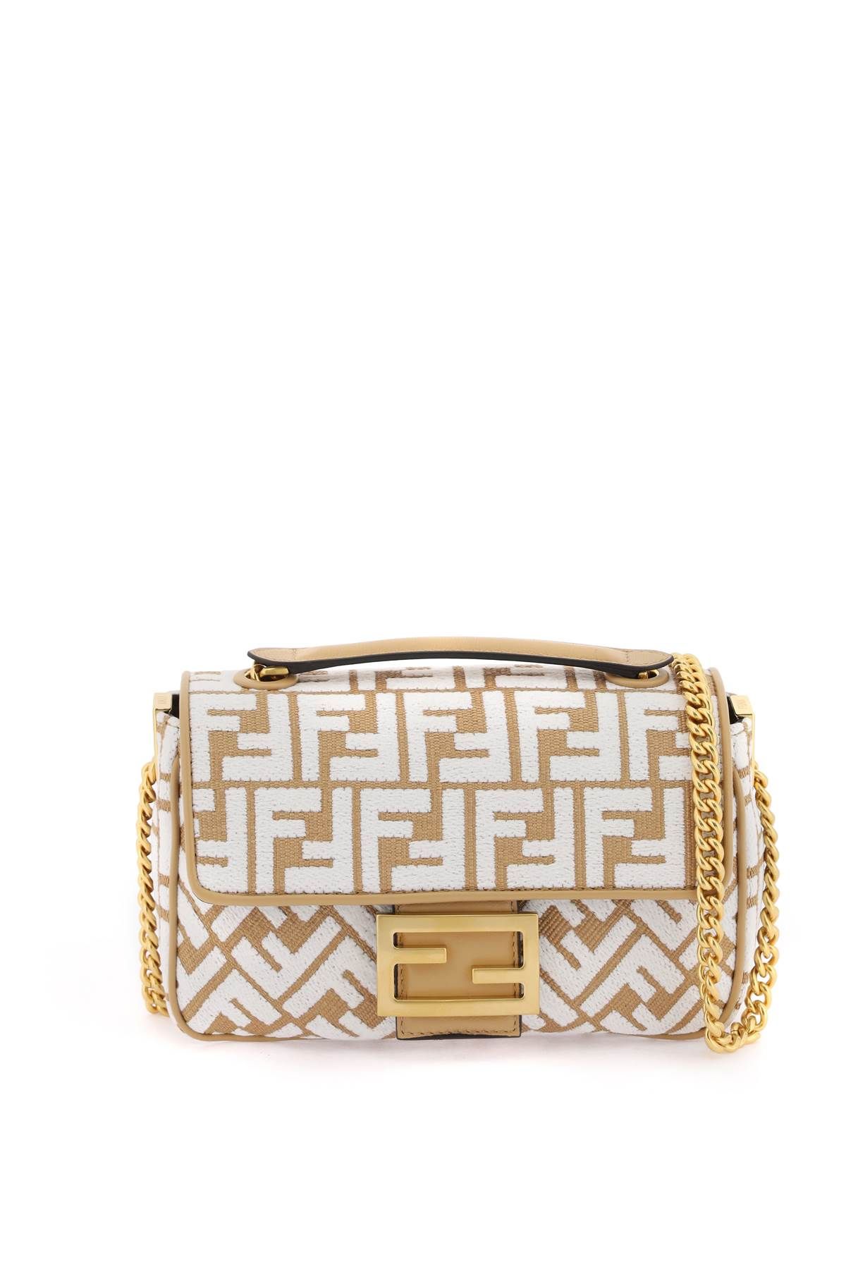 FENDI FENDI chain midi baguette bag