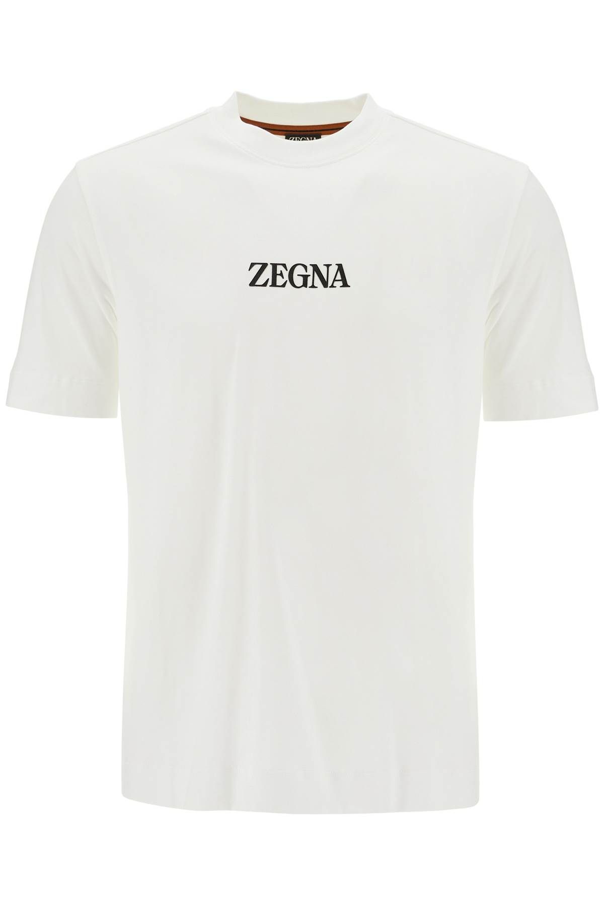 zegna ZEGNA t-shirt with rubberized logo