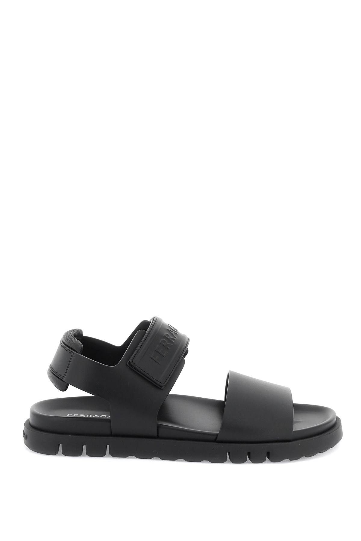 Ferragamo FERRAGAMO double strap sandals with stylish design