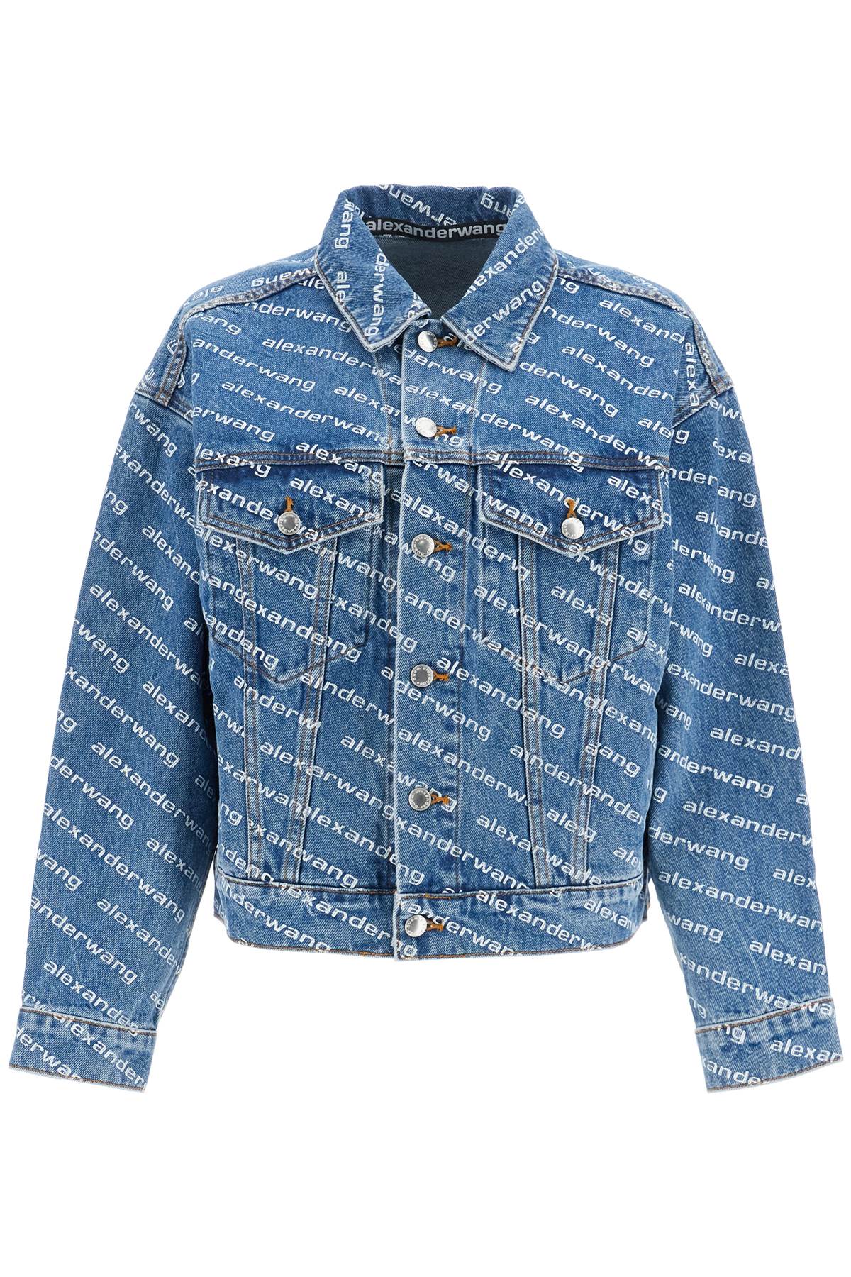 Alexander Wang ALEXANDER WANG denim logoed jacket