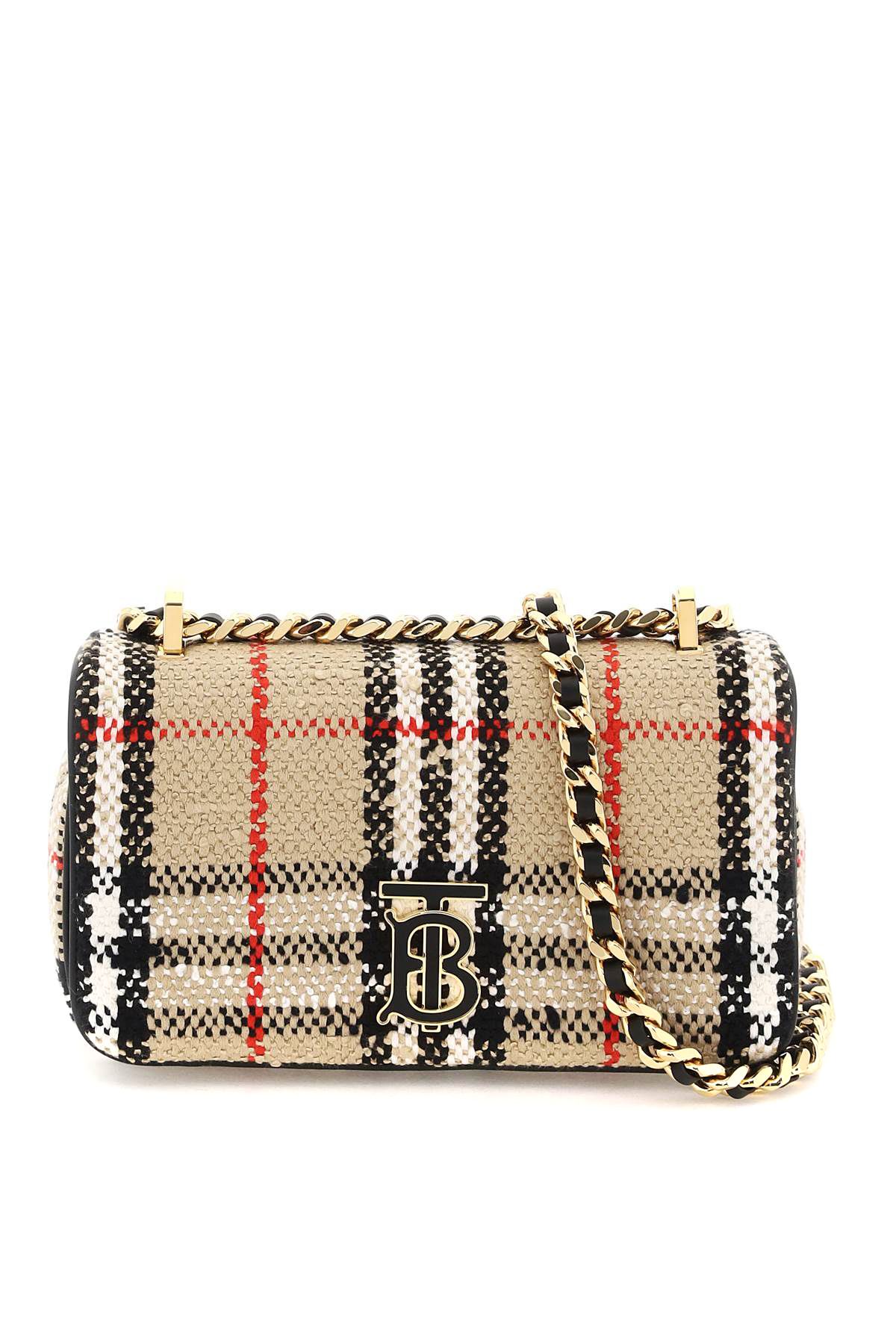 Burberry BURBERRY bouclé lola crossbody bag