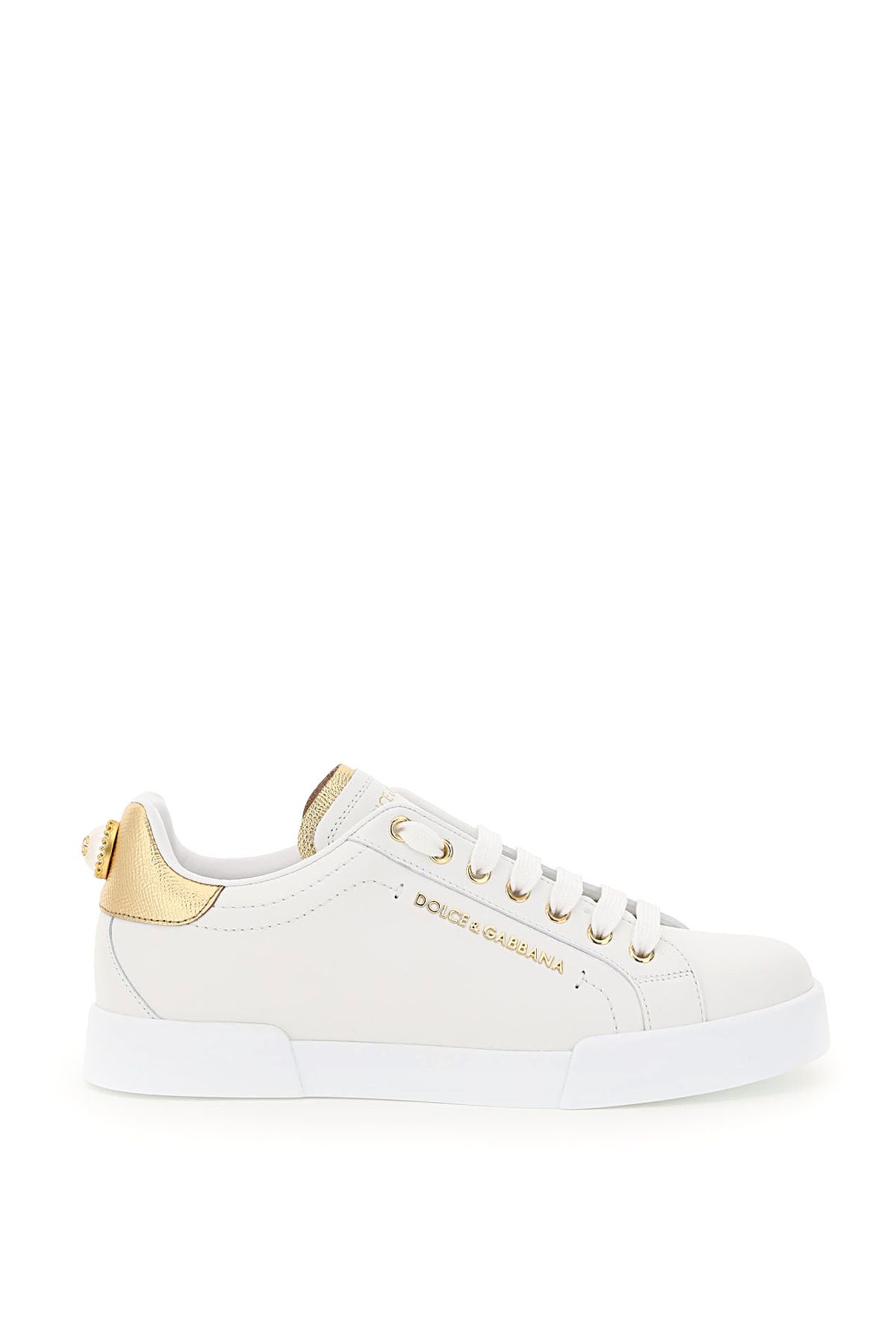 Dolce & Gabbana DOLCE & GABBANA portofino sneakers with pearl