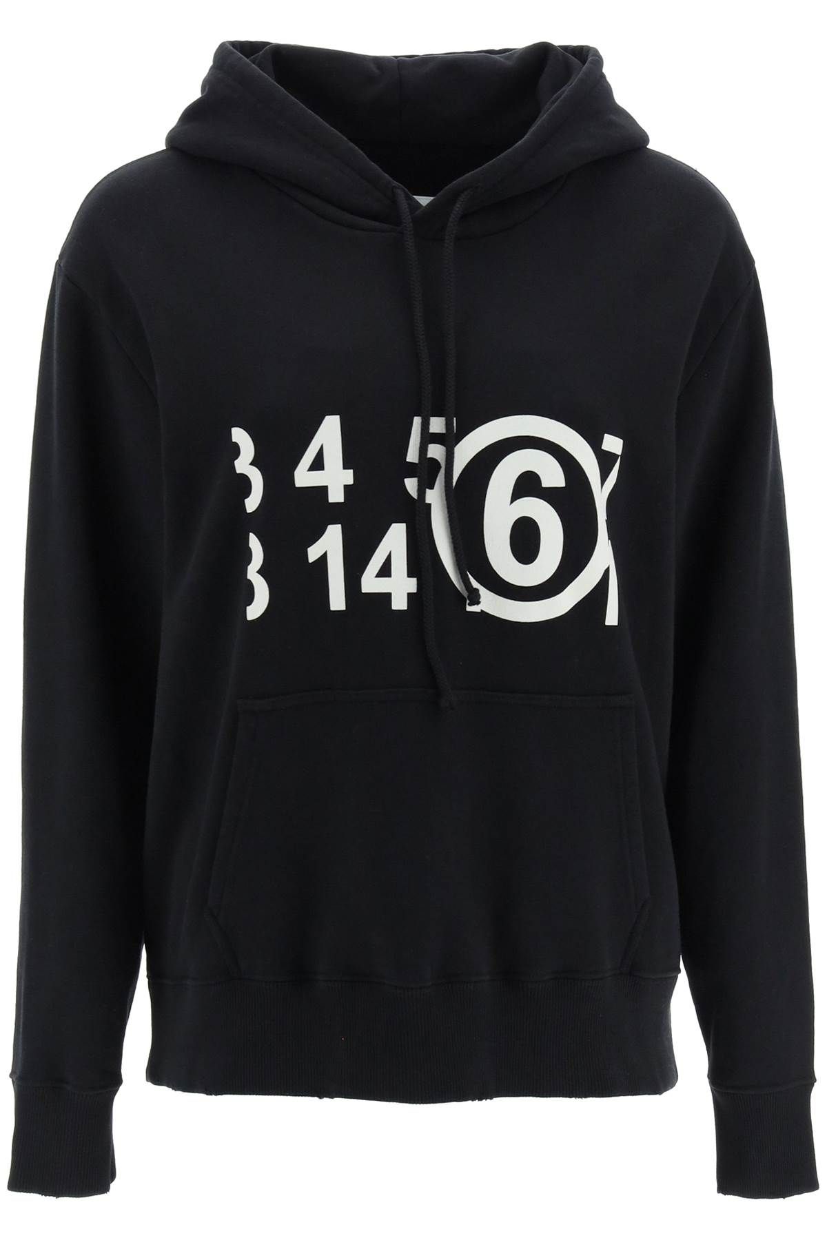 MM6 Maison Margiela MM6 MAISON MARGIELA numeric logo hoodie