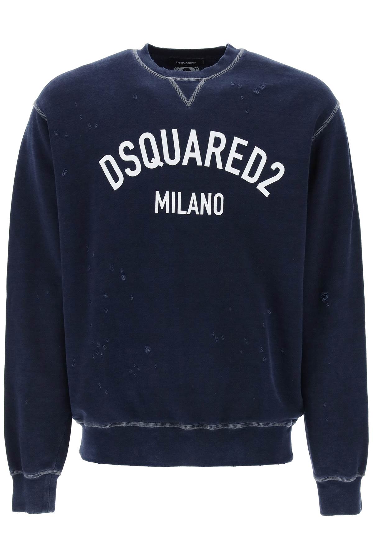 Dsquared2 DSQUARED2 "used effect cool fit sweatshirt