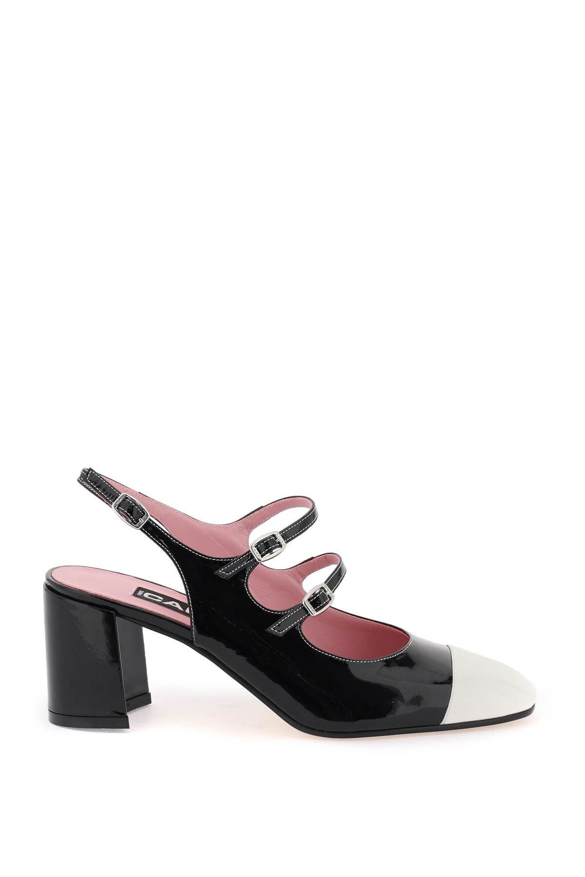  CAREL patent leather slingback mary jane