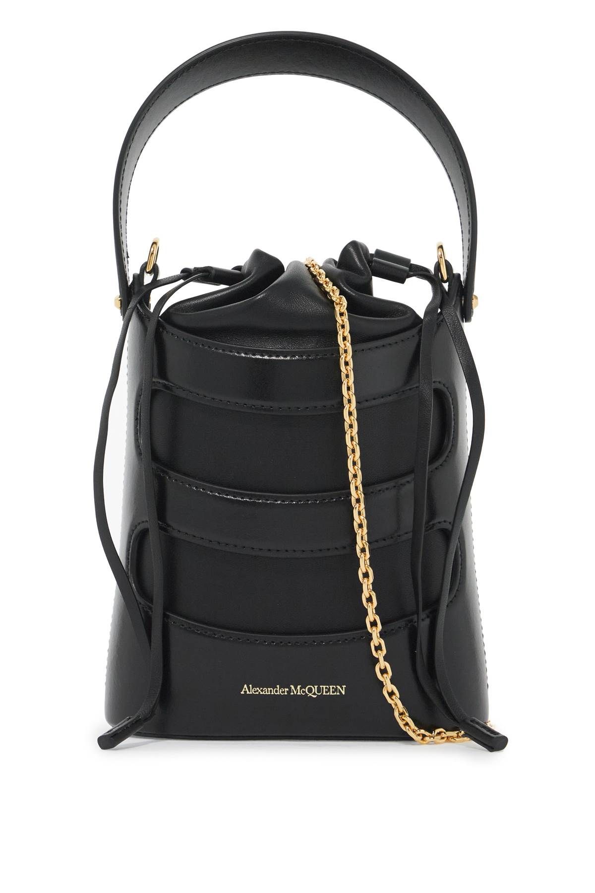 Alexander McQueen ALEXANDER MCQUEEN mini bucket bag by the rise