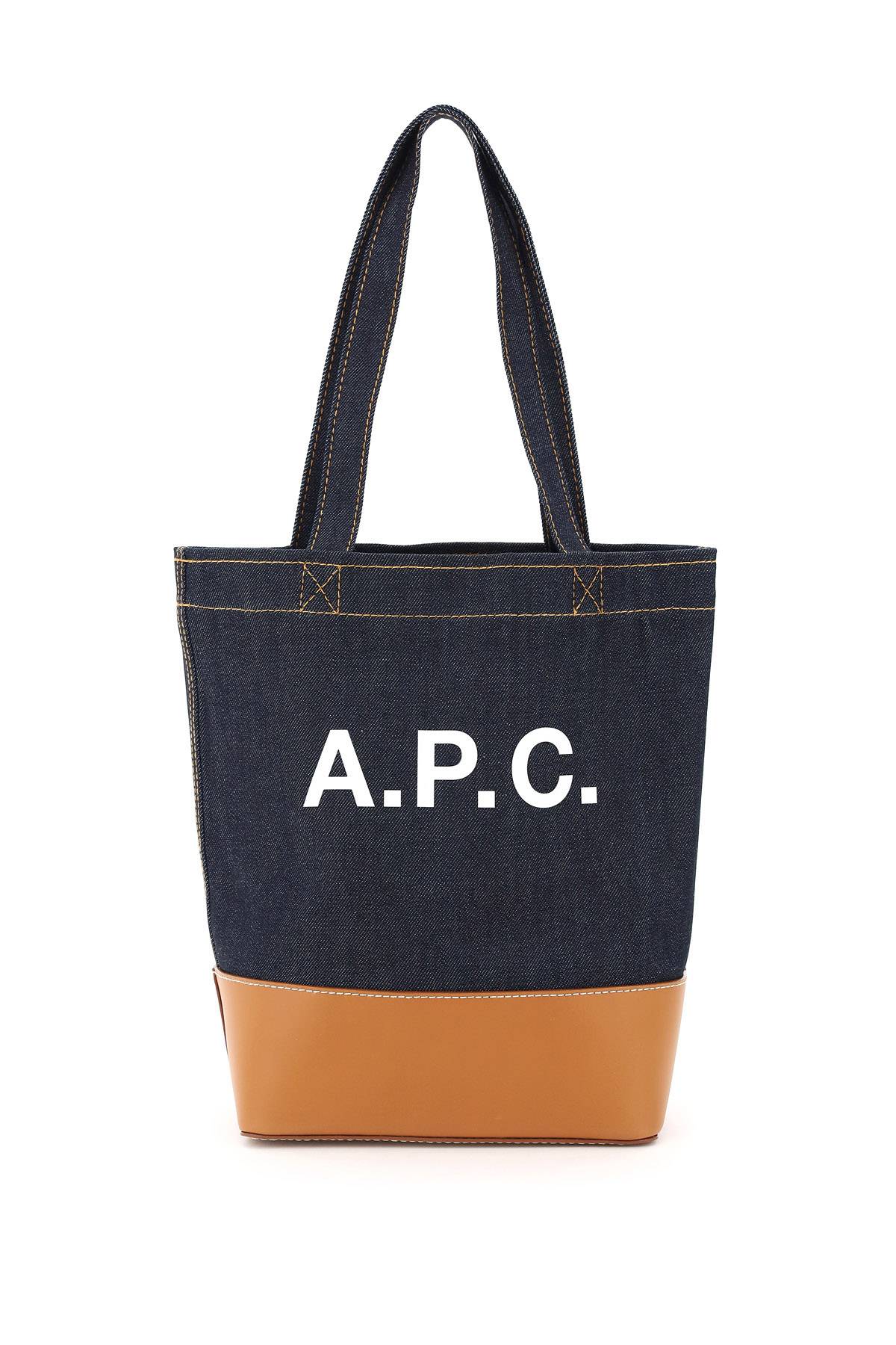 A.P.C. A. P.C. axel small denim tote bag