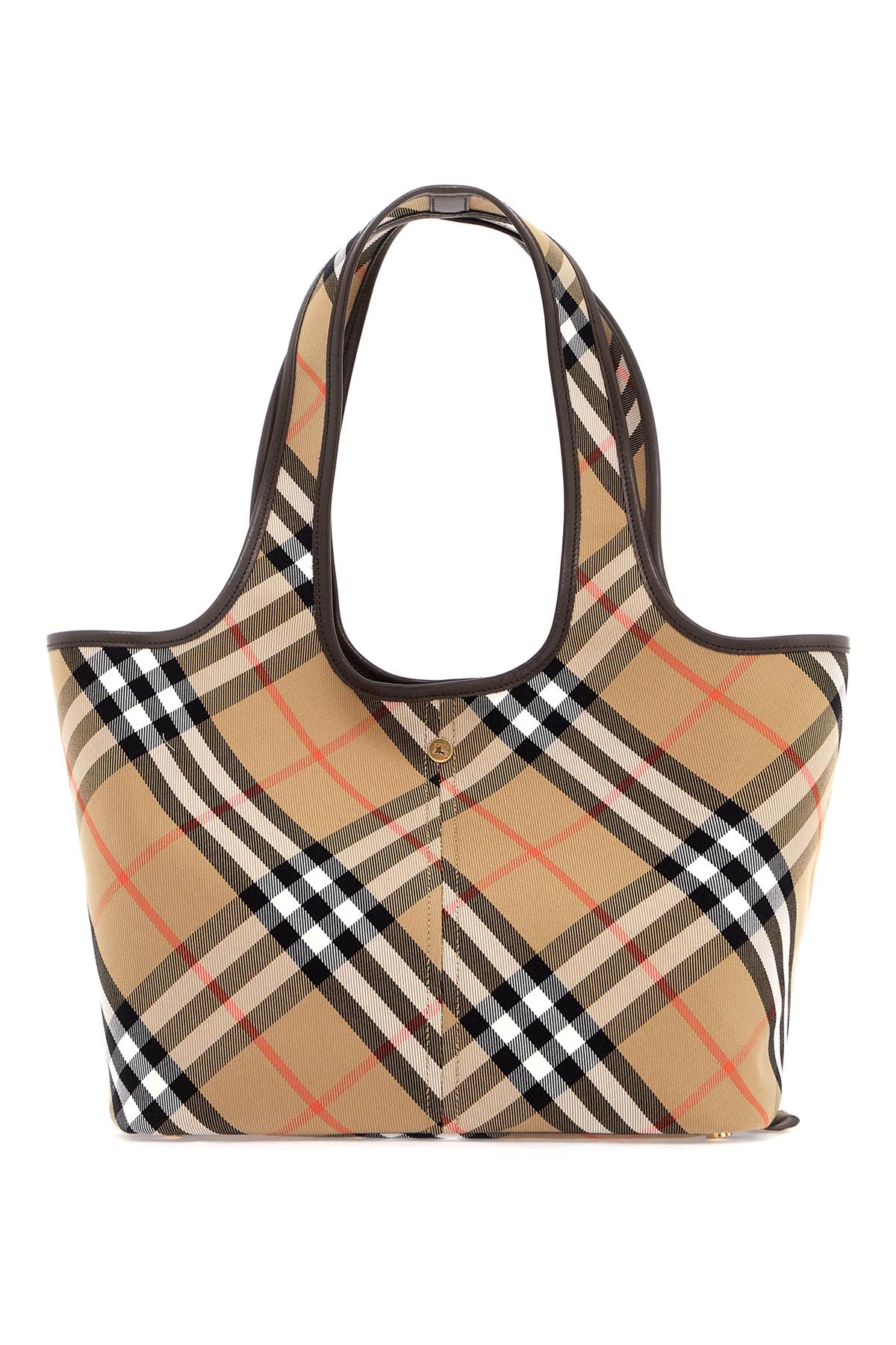 Burberry BURBERRY erednnsmall checkered tote bag