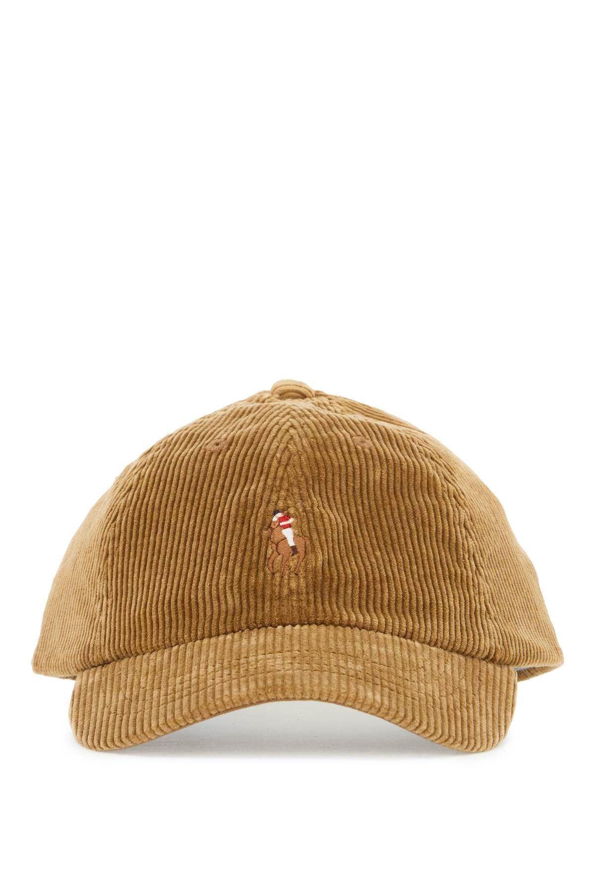 Polo Ralph Lauren POLO RALPH LAUREN velvet ribbed baseball cap with nine