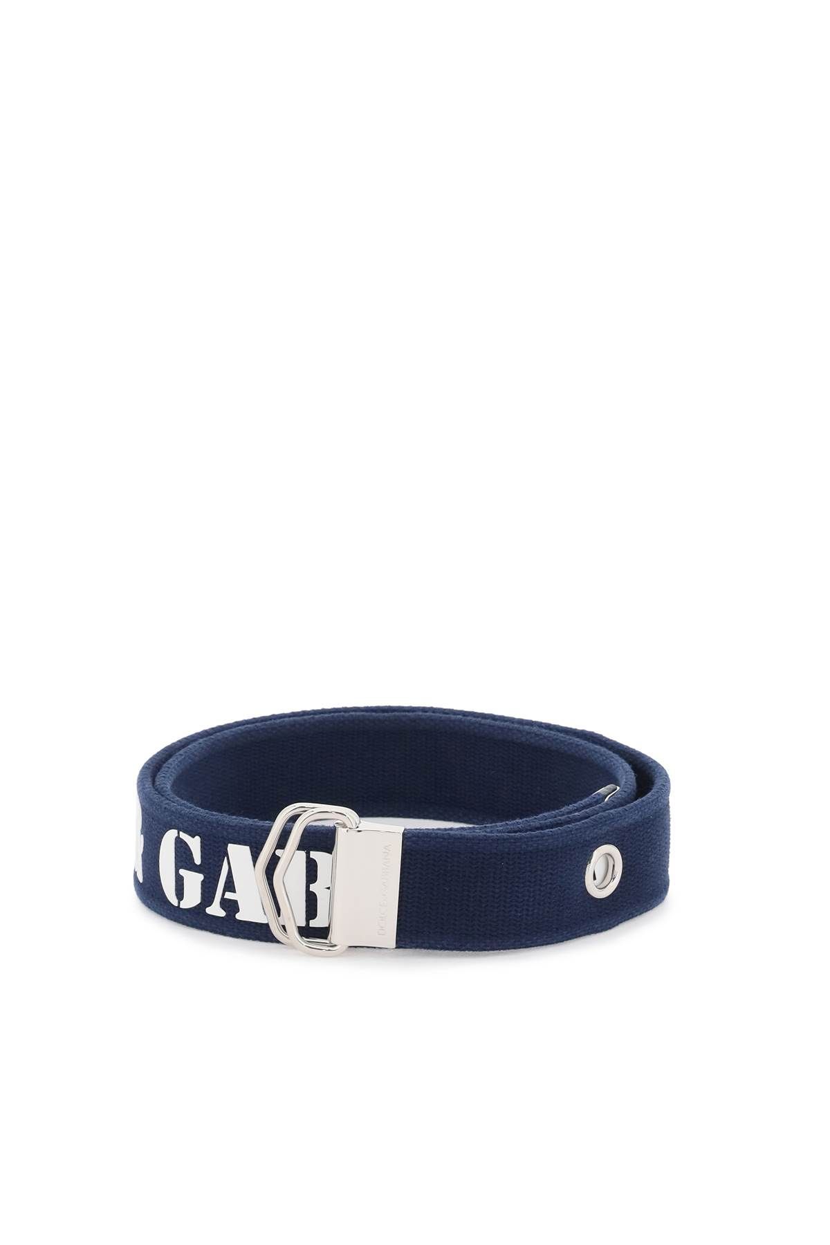 Dolce & Gabbana DOLCE & GABBANA "logo tape belt in ribbon