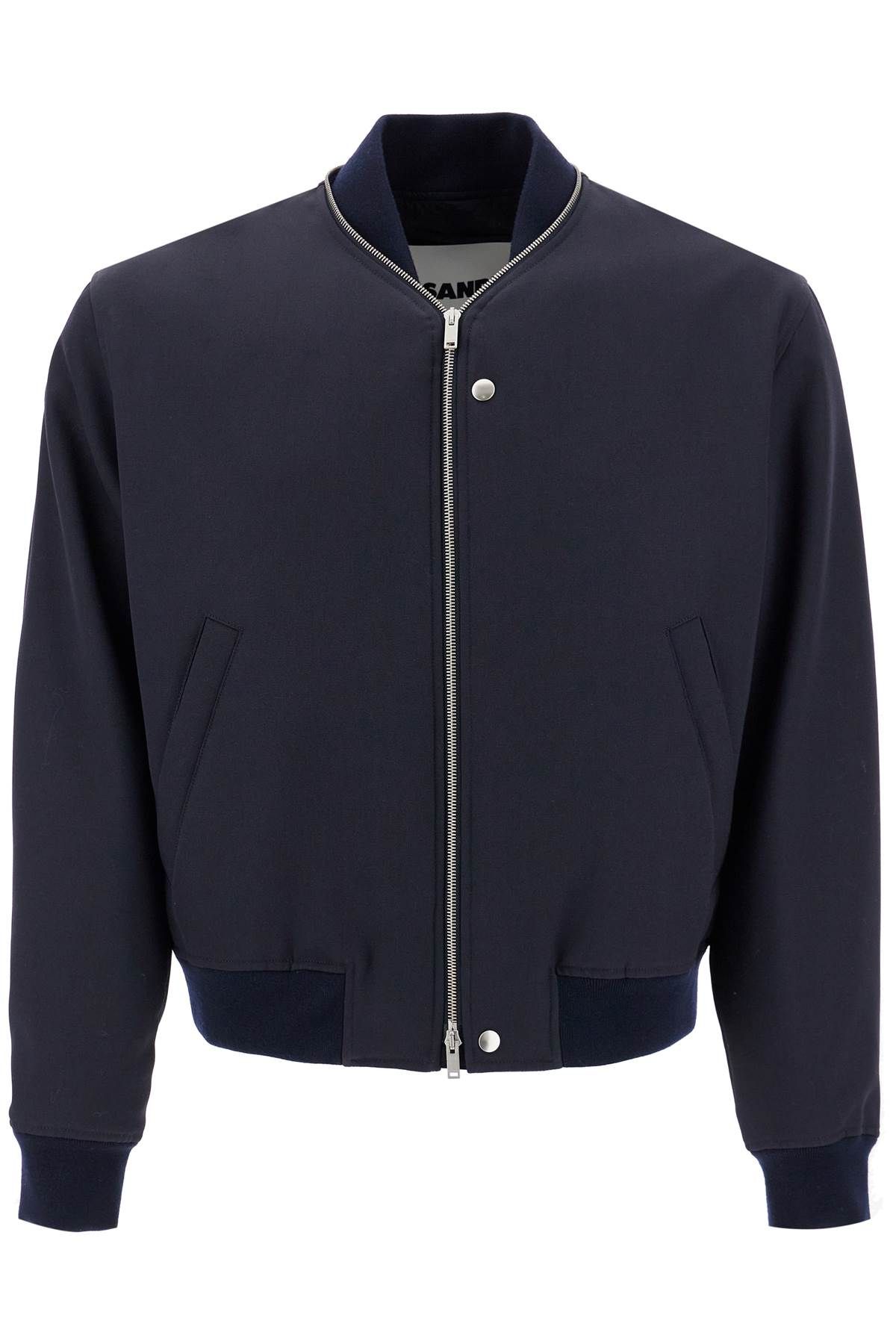 Jil Sander JIL SANDER woolen bomber jacket