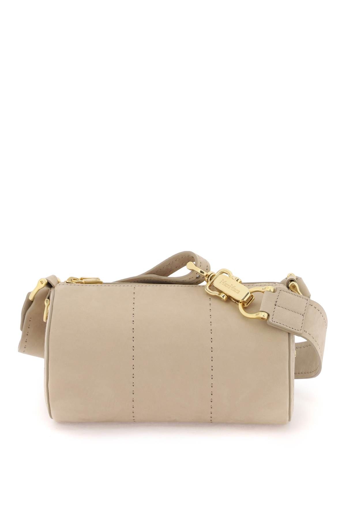 Max Mara MAX MARA suede leather crossbody bag