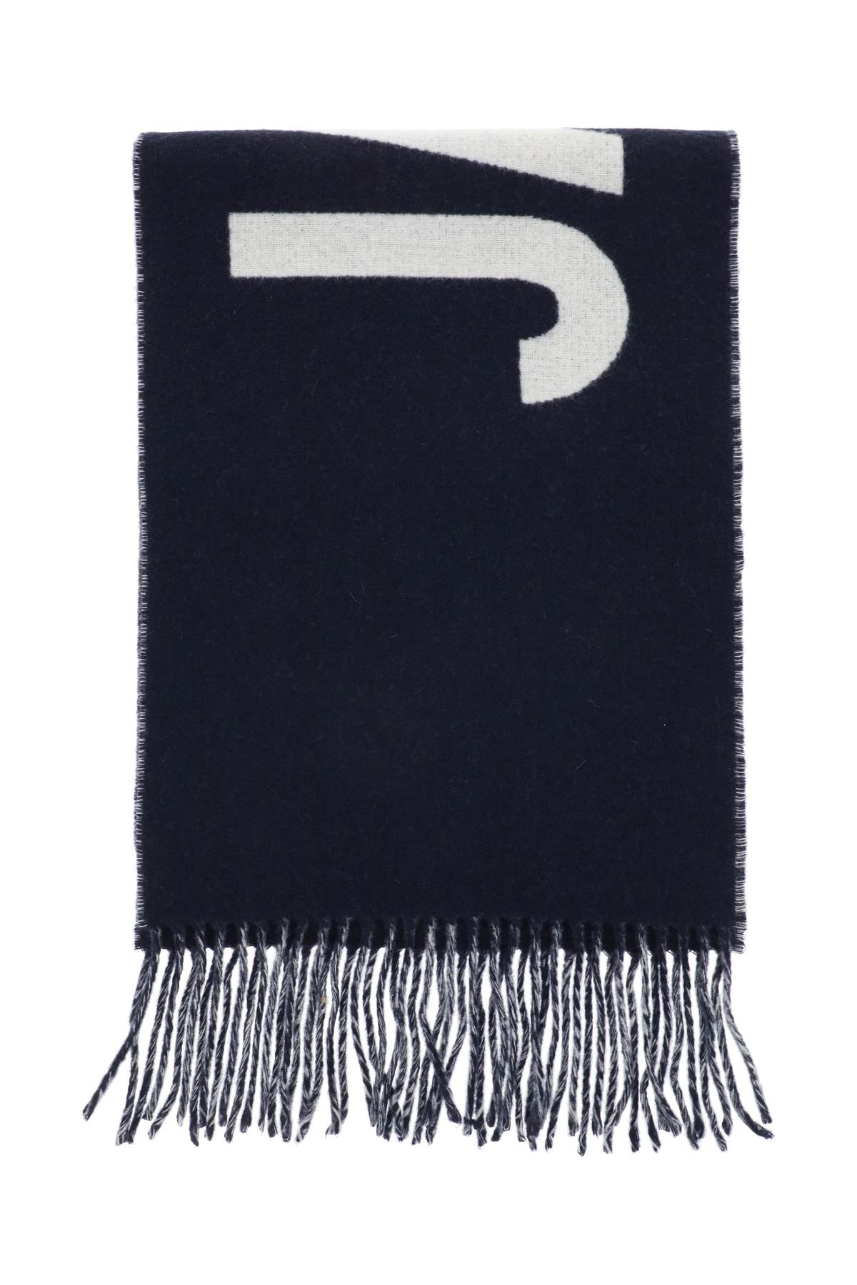 Jacquemus JACQUEMUS logo wool scarf