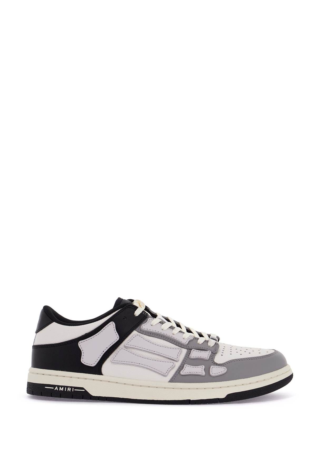 Amiri AMIRI two-tone skel top low sneakers