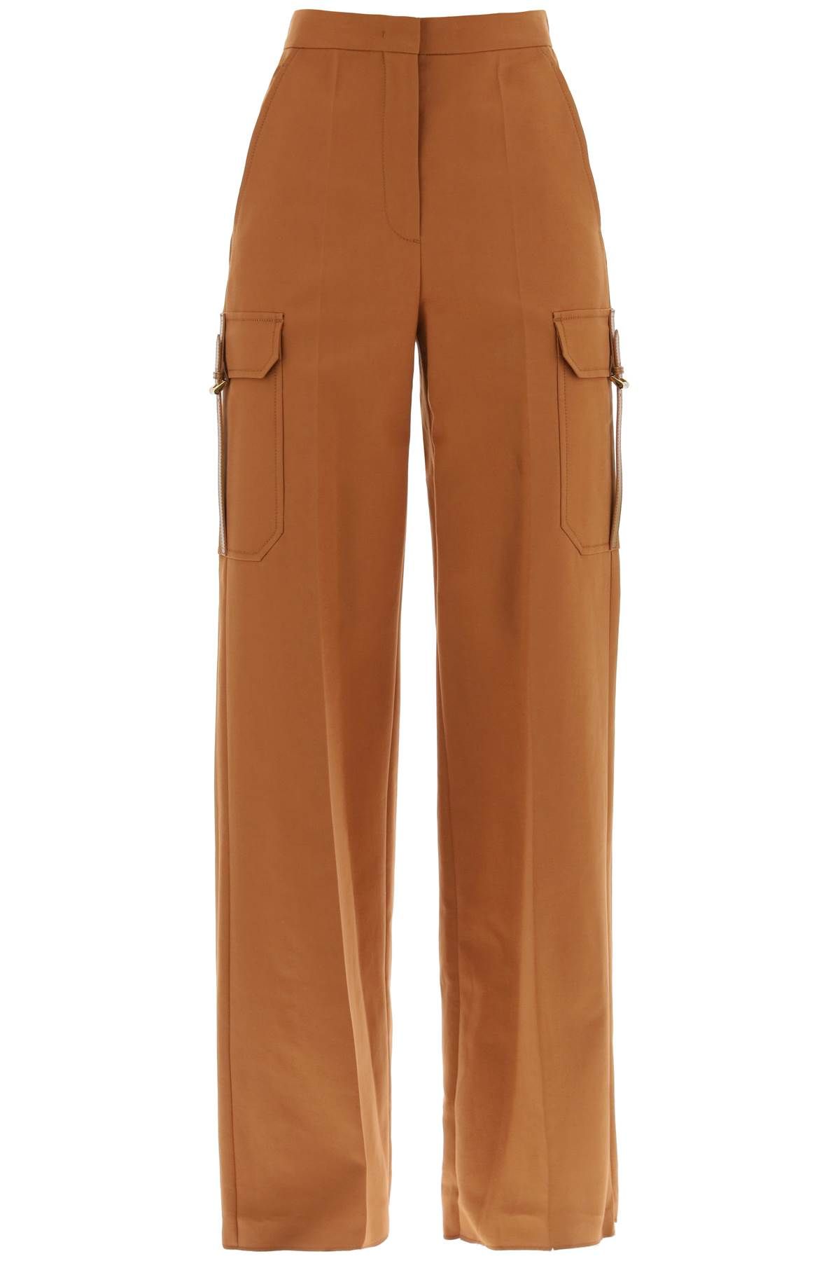 Max Mara MAX MARA stretch satin cargo pants for men/w