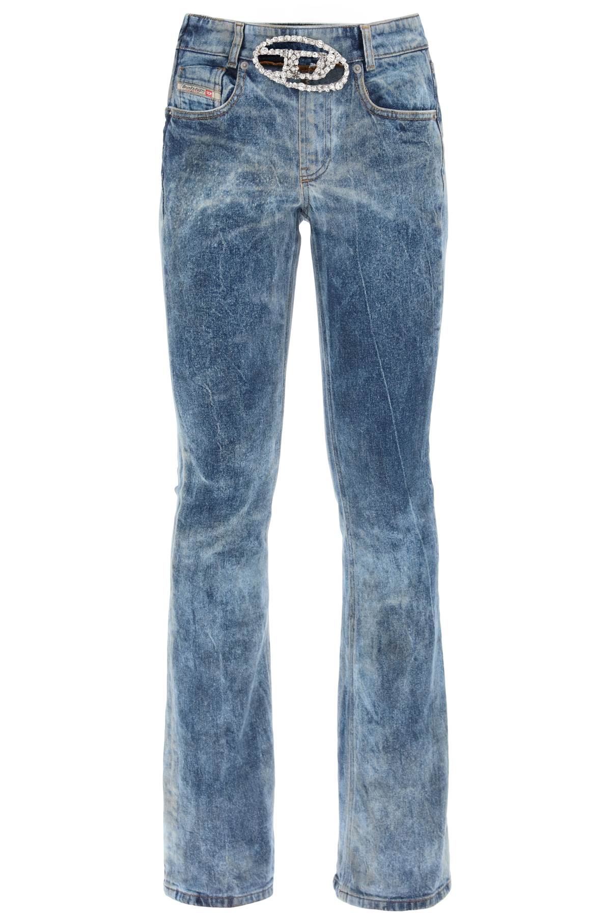 Diesel DIESEL 1969 d-ebbey jeans with jewel buckle