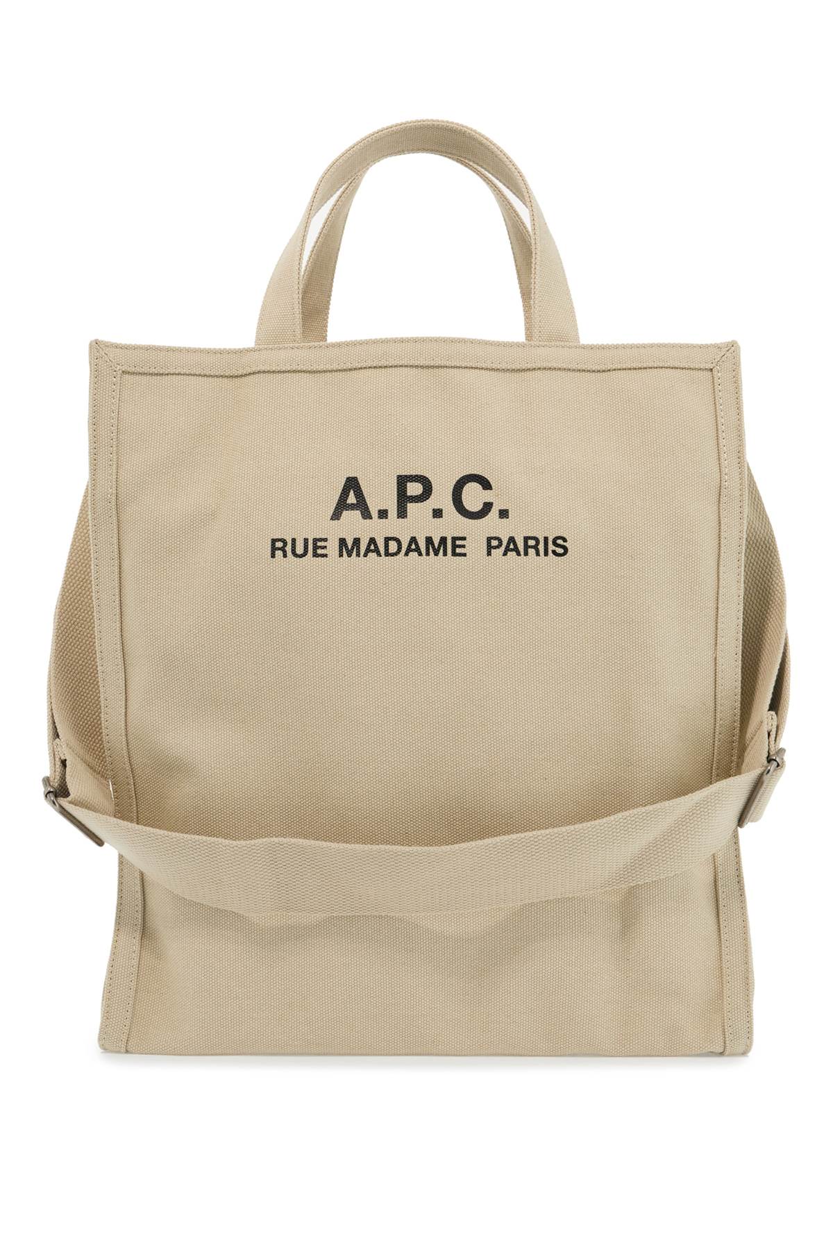 A.P.C. A. P.C. récupération canvas shopping bag