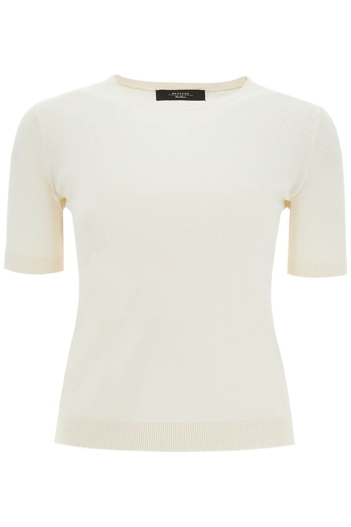 Weekend Max Mara WEEKEND MAX MARA silk and cotton 'agro' knit top