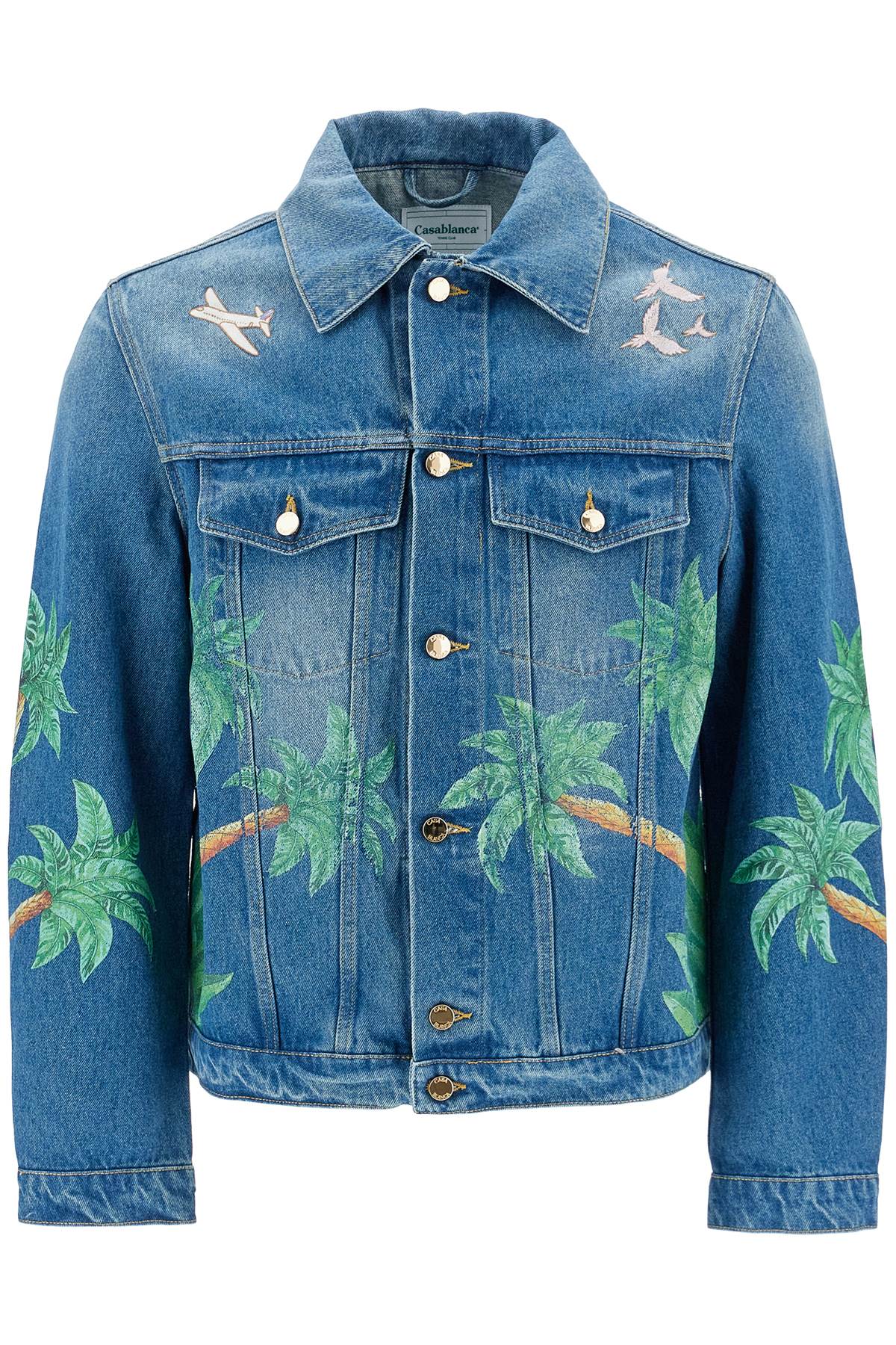 Casablanca CASABLANCA denim tennis club jacket