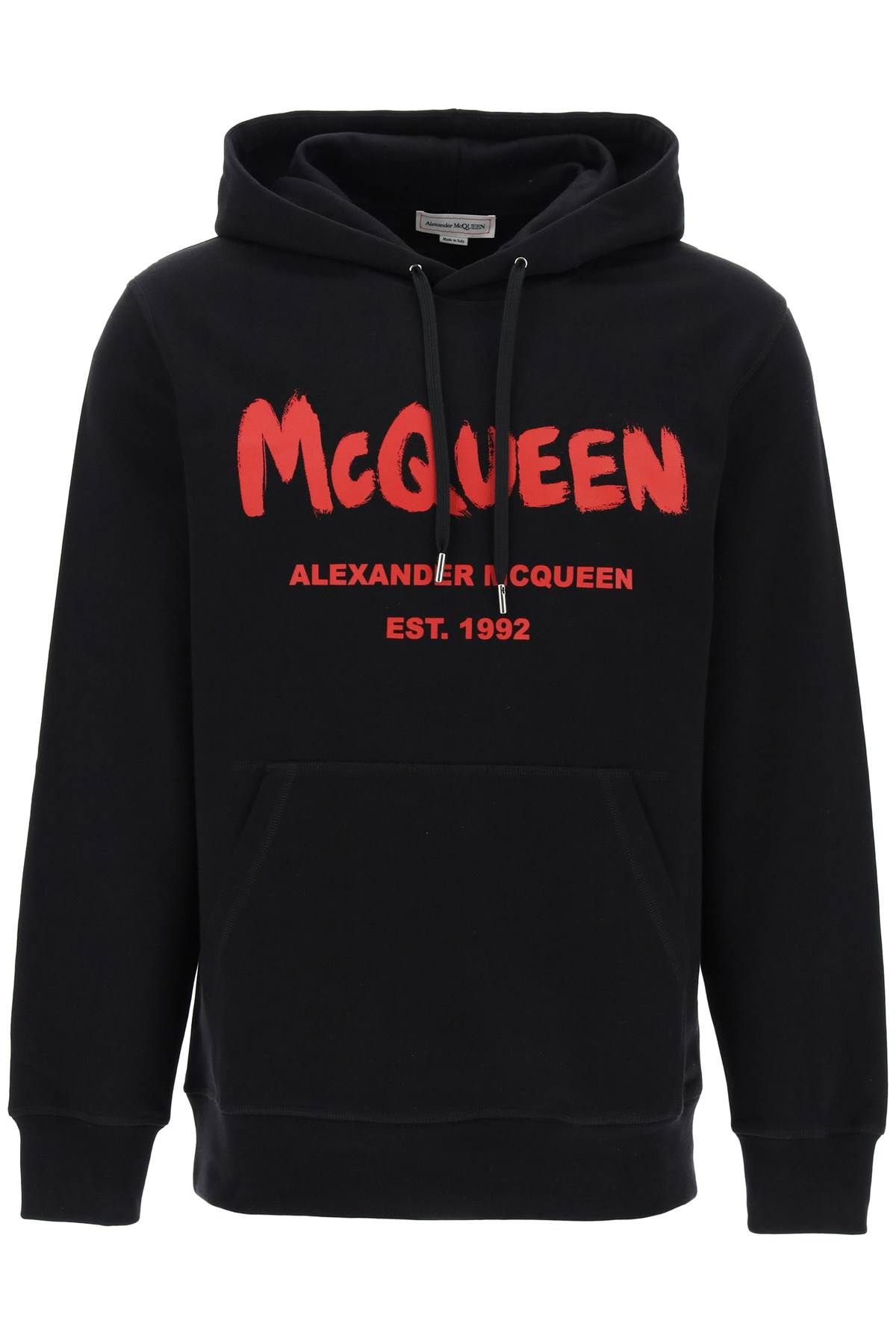 Alexander McQueen ALEXANDER MCQUEEN graffiti hoodie