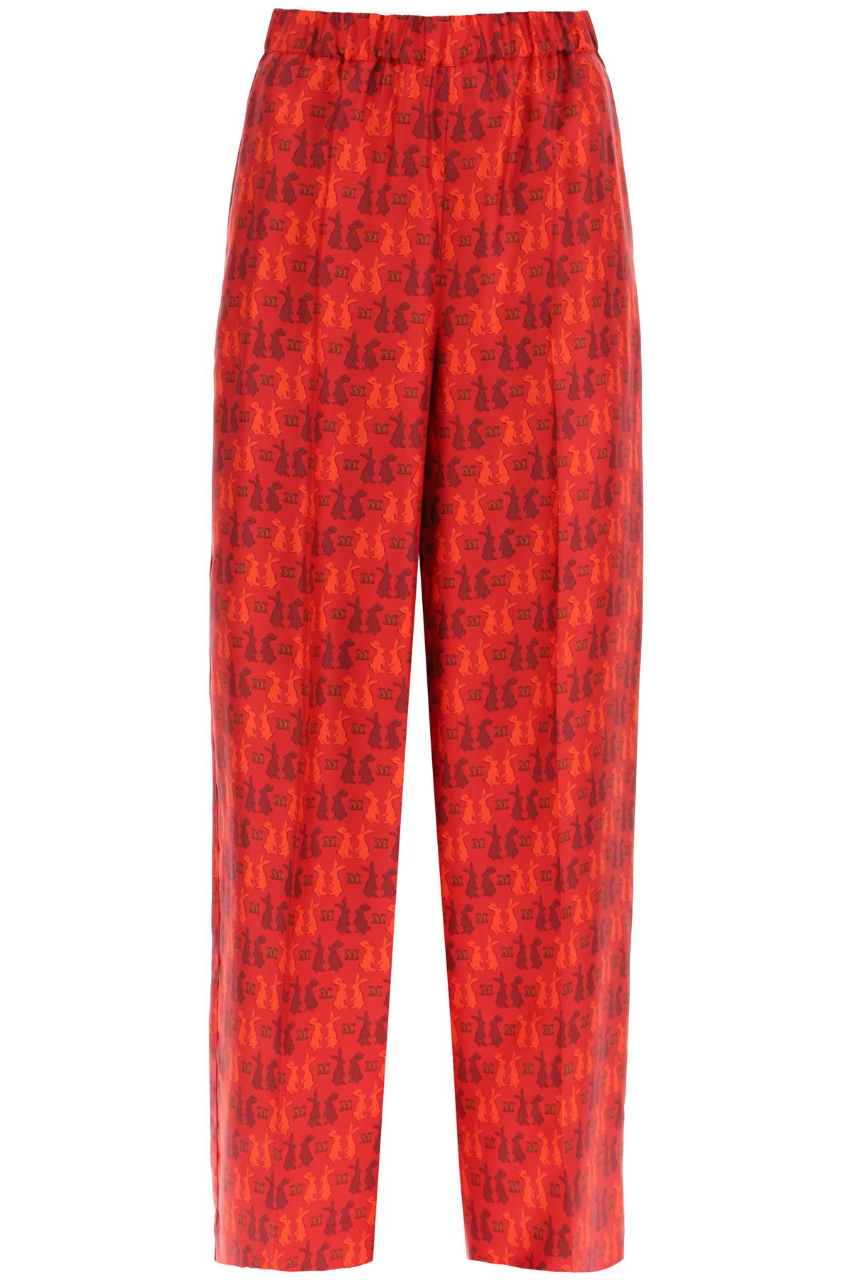 Max Mara MAX MARA printed silk pyjamas pants