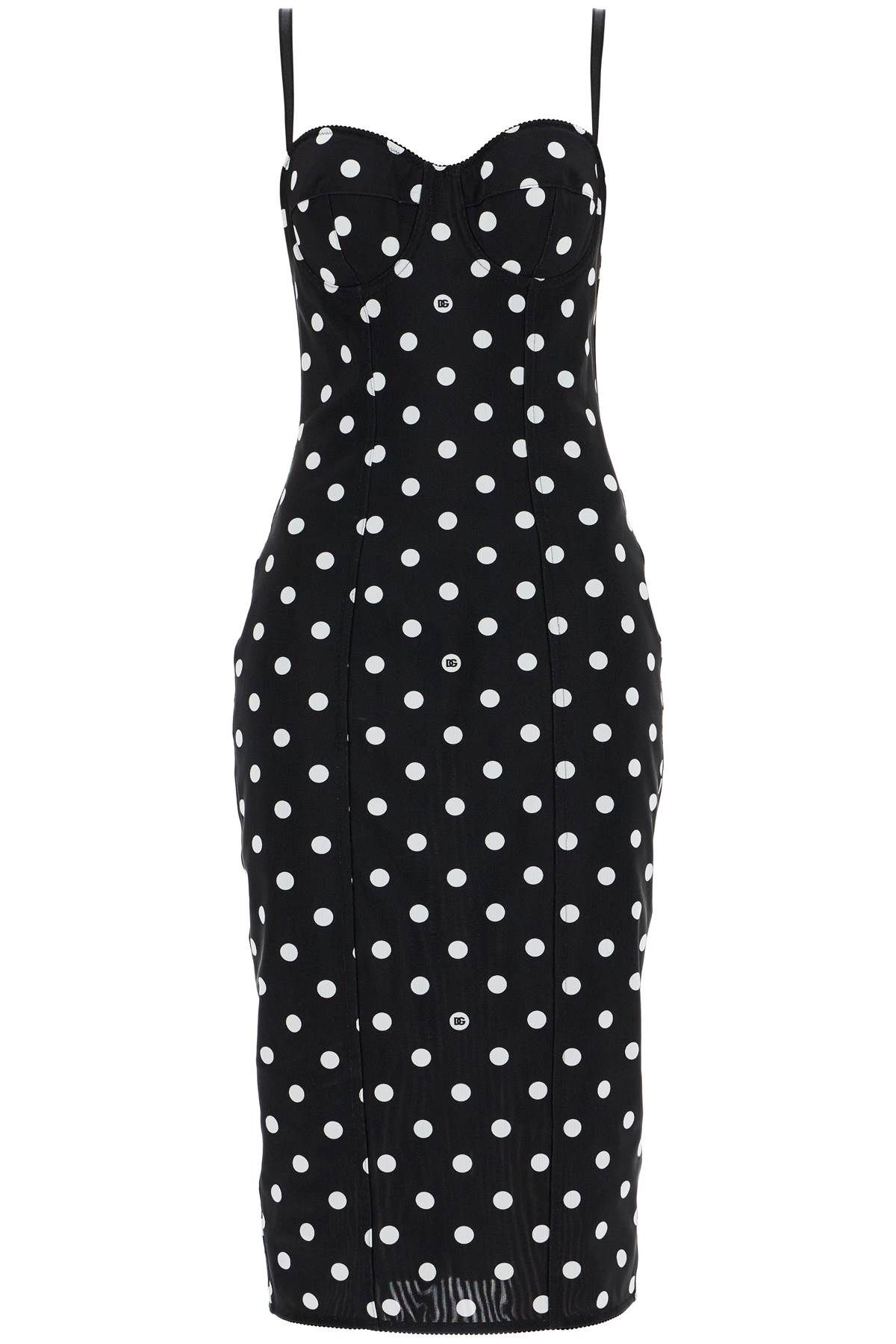 Dolce & Gabbana DOLCE & GABBANA polka dot bustier dress