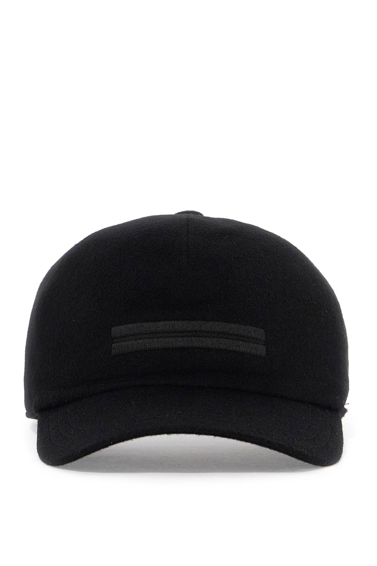 zegna ZEGNA cashmere baseball cap for stylish